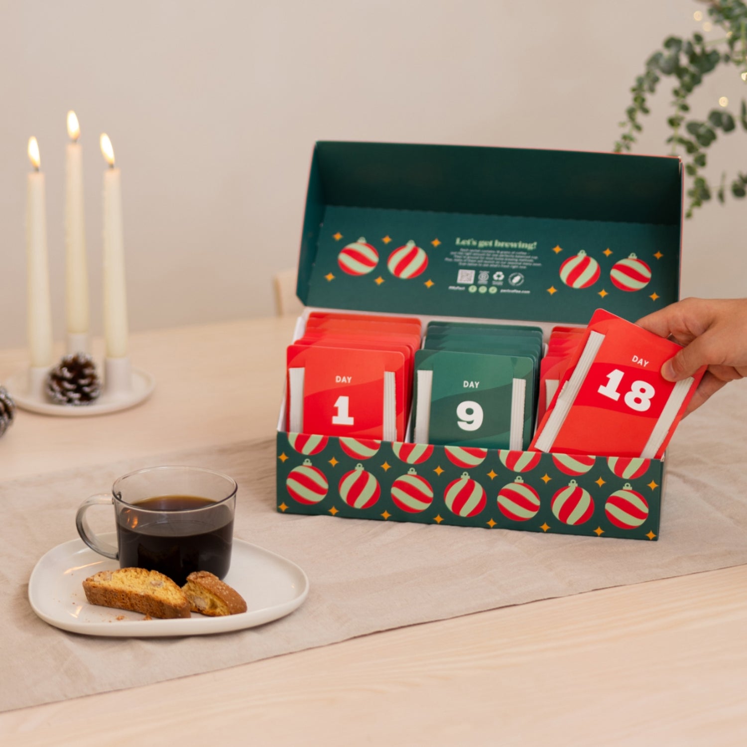 Pact Coffee - Free Cafetiere with a Pact Coffee Advent Calendar