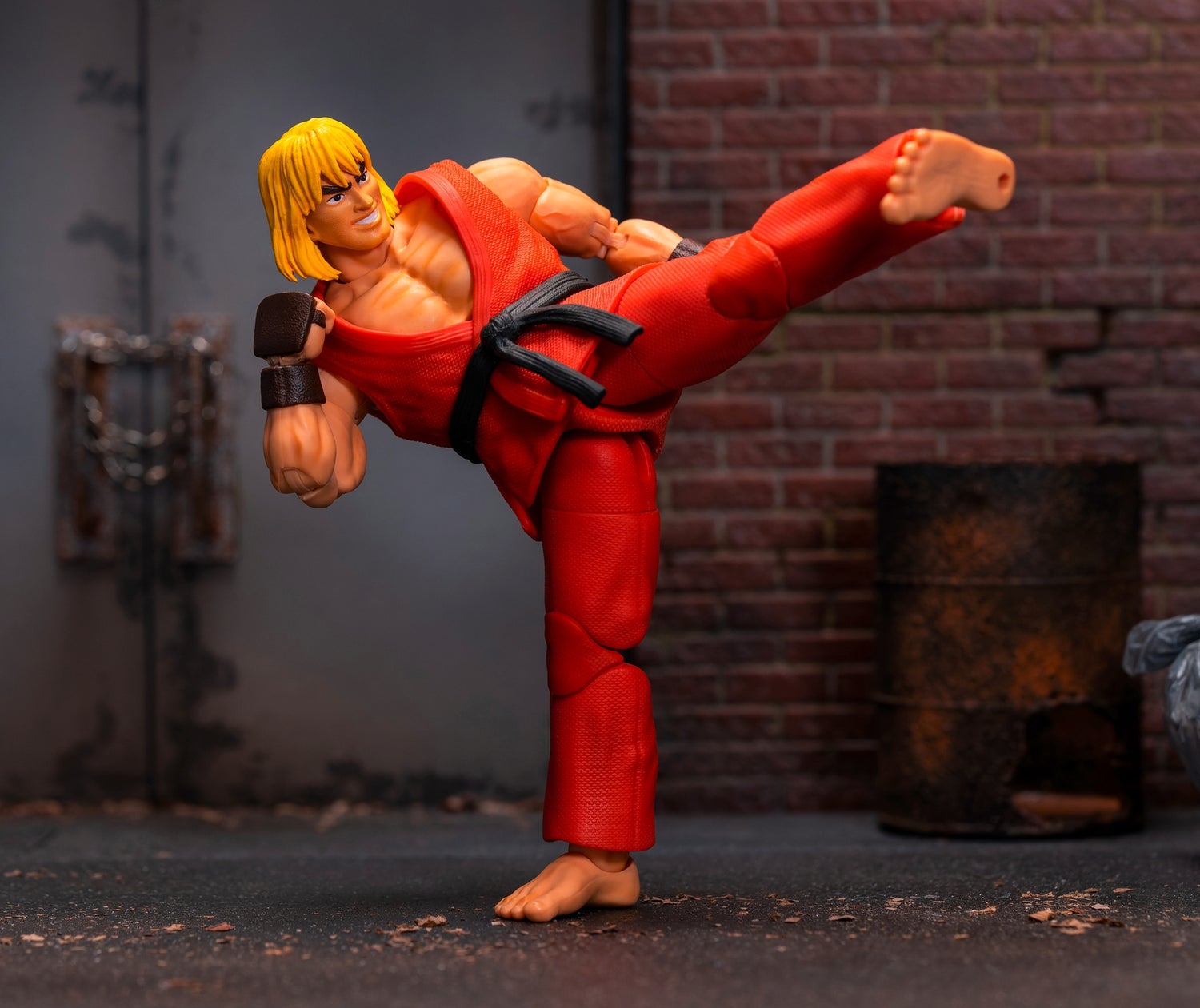 KEN MASTERS STREET FIGHTER 6" DELUXE COLLECTOR FIGURE