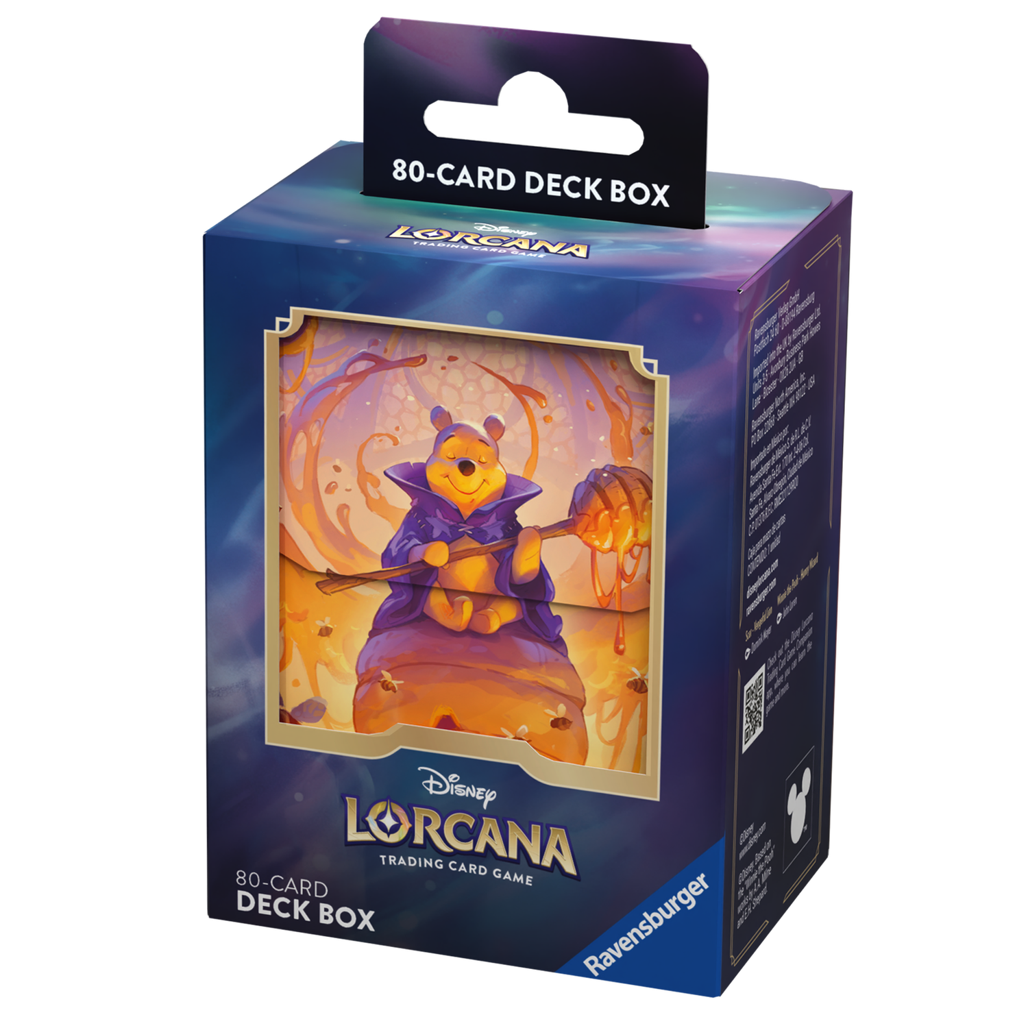 Disney Lorcana Trading Card Game Azurite Sea Pooh Deck Box