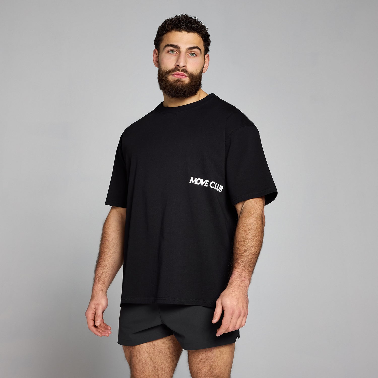 MP Men's Move Club T-Shirt - Black - XXL-XXXL