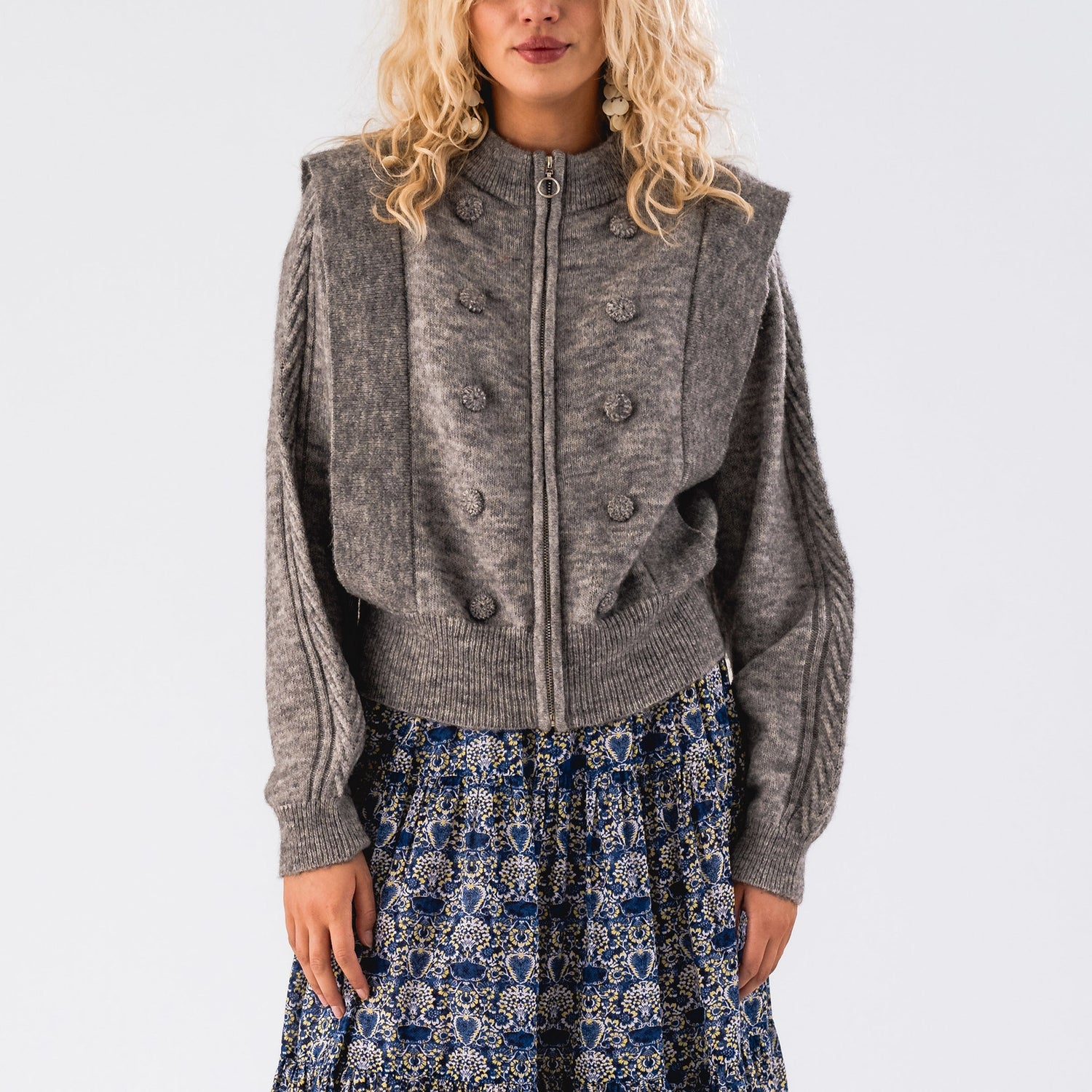 Lollys Laundry Novia Knit Cardigan - S