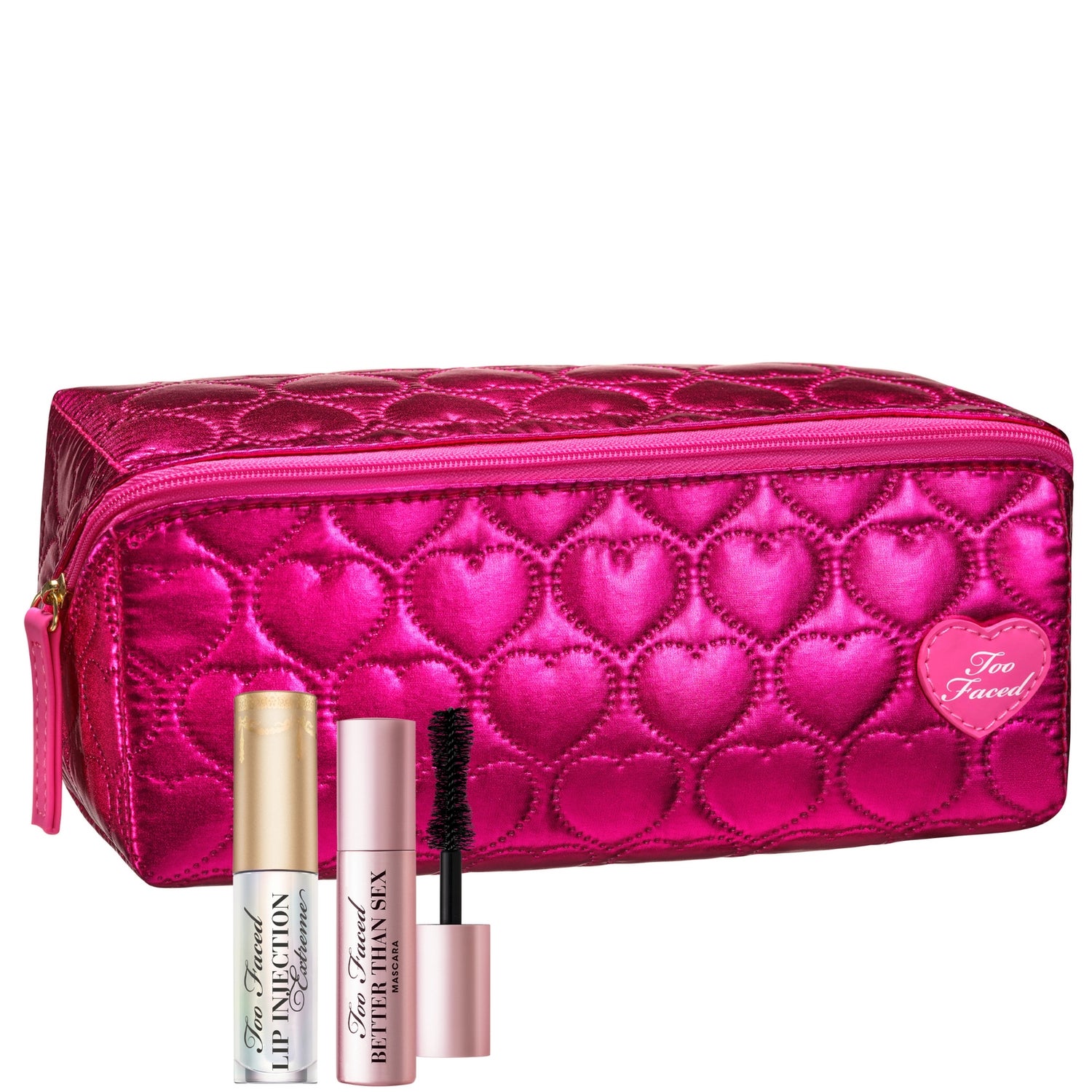 Too Faced GWP Makeup Bag and Two Minis