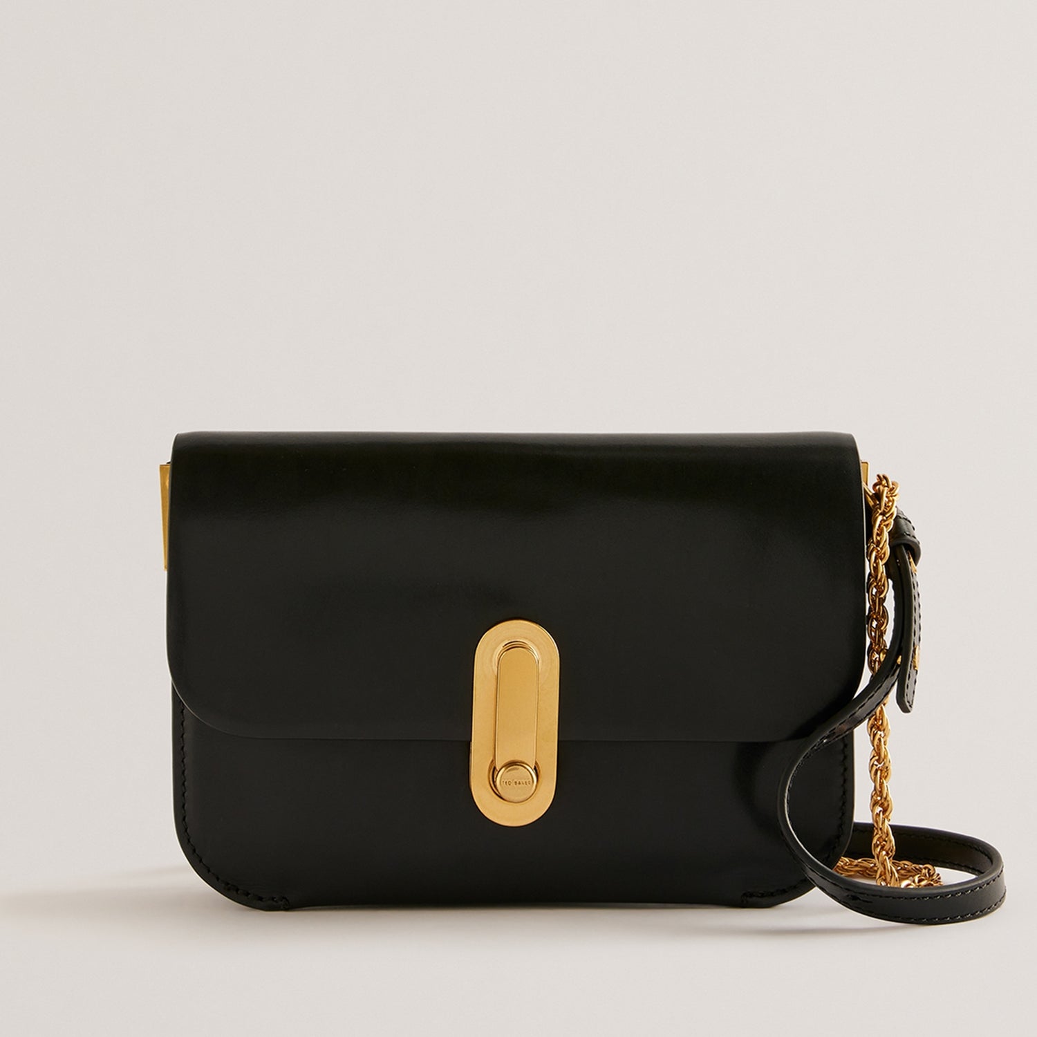 Ted Baker Women's Kkaysa Polished Small Leather Crossbody Bag - Black