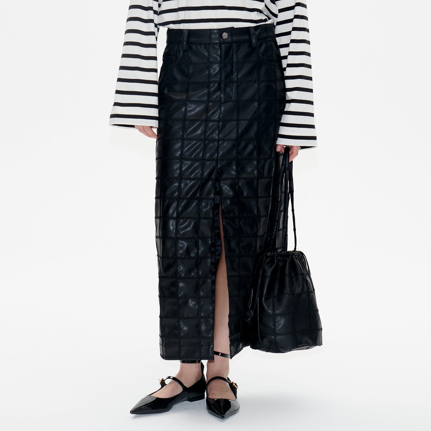 Baum Und Pferdgarten Sascha Faux Leather Skirt - EU 38/UK 10