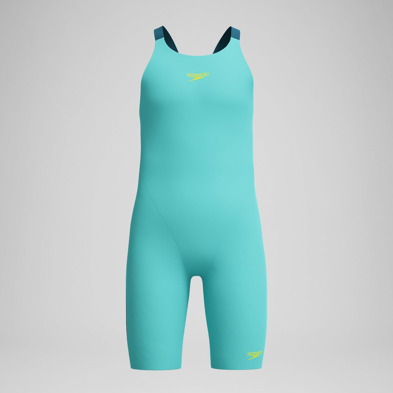 Girls' Fastskin Endurance+ Max Openback Kneeskin Turquoise | Speedo