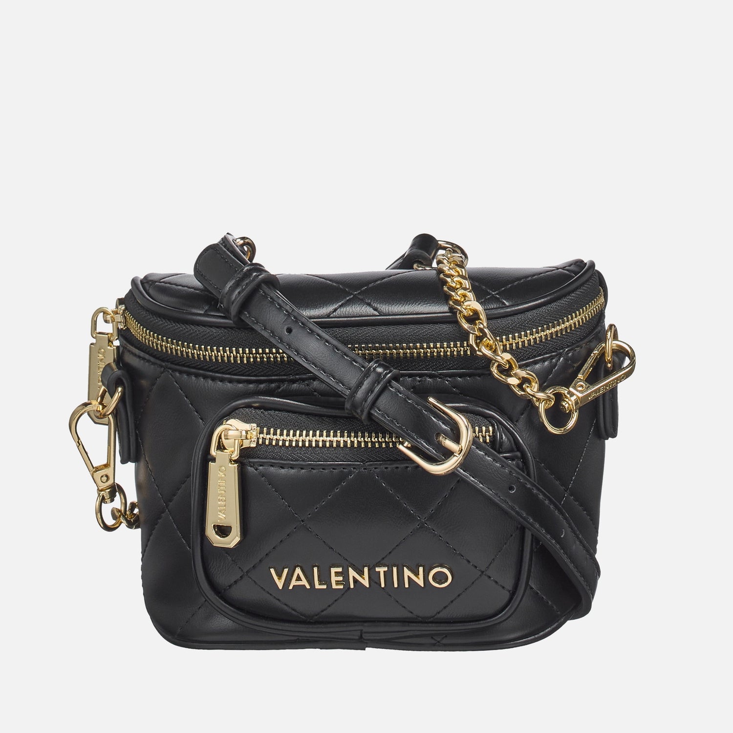 Valentino Nur Re Quilted Faux Leather Belt Bag