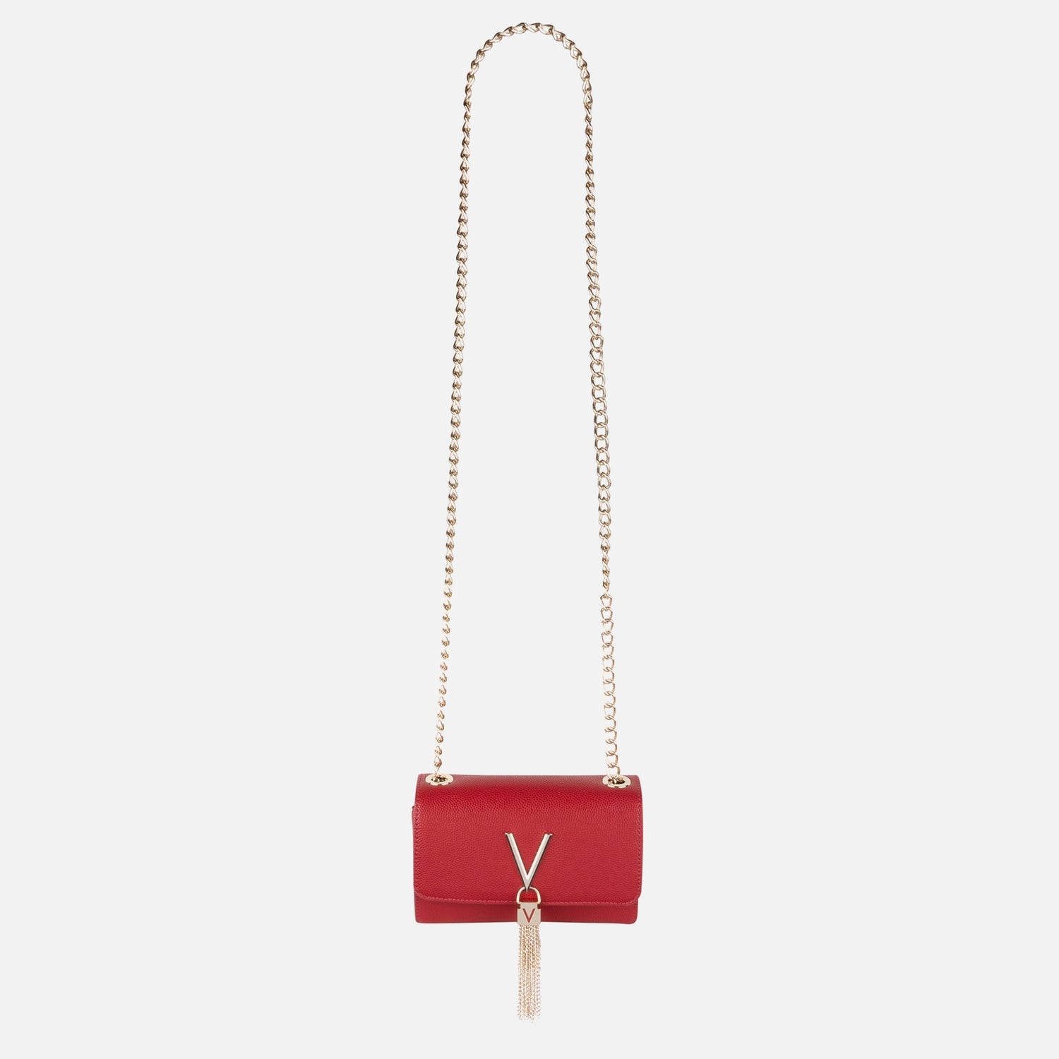 Valentino Faux Pebble Leather Pochette Bag 