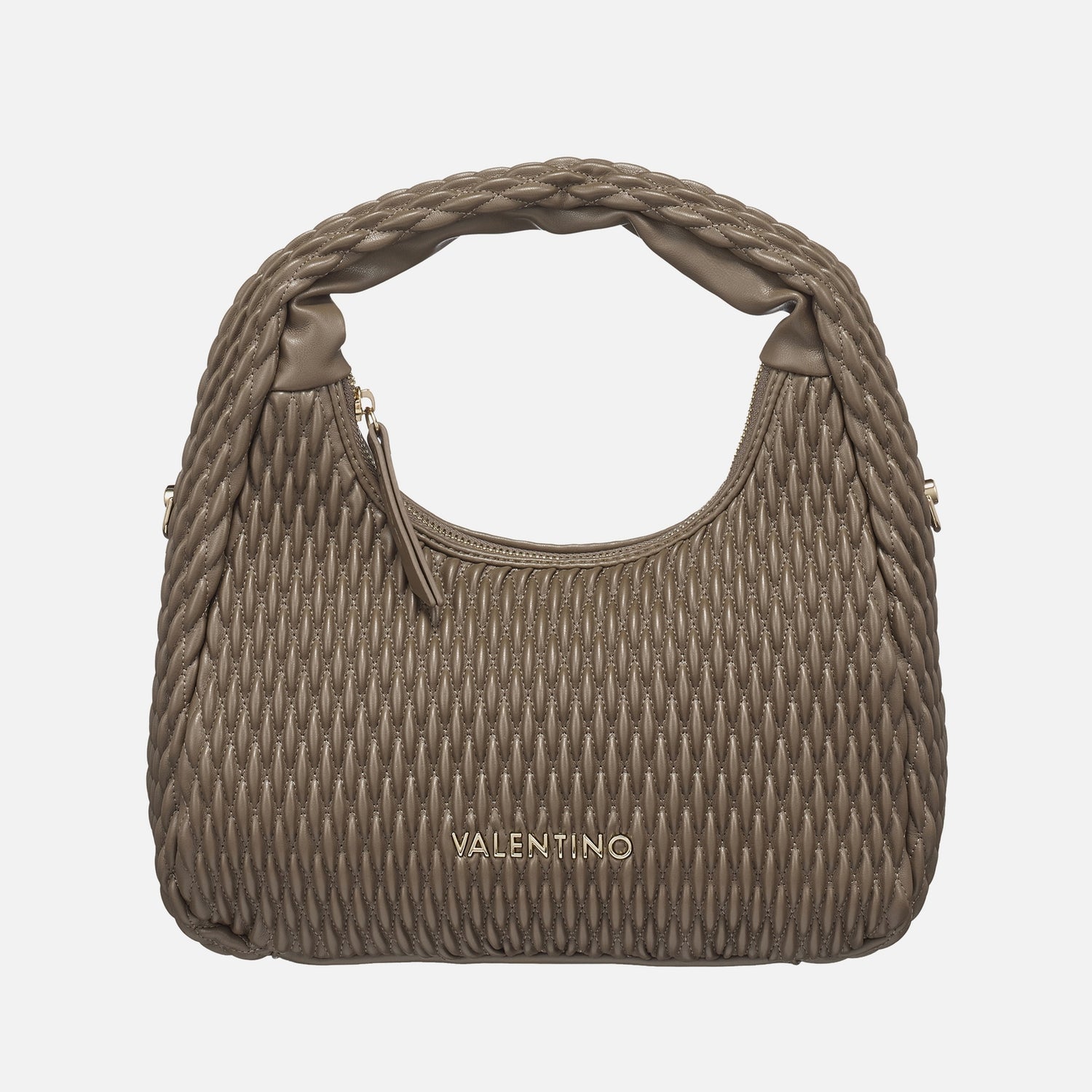 Valentino Frequency Re Faux Quilted Leather Hobo Bag 