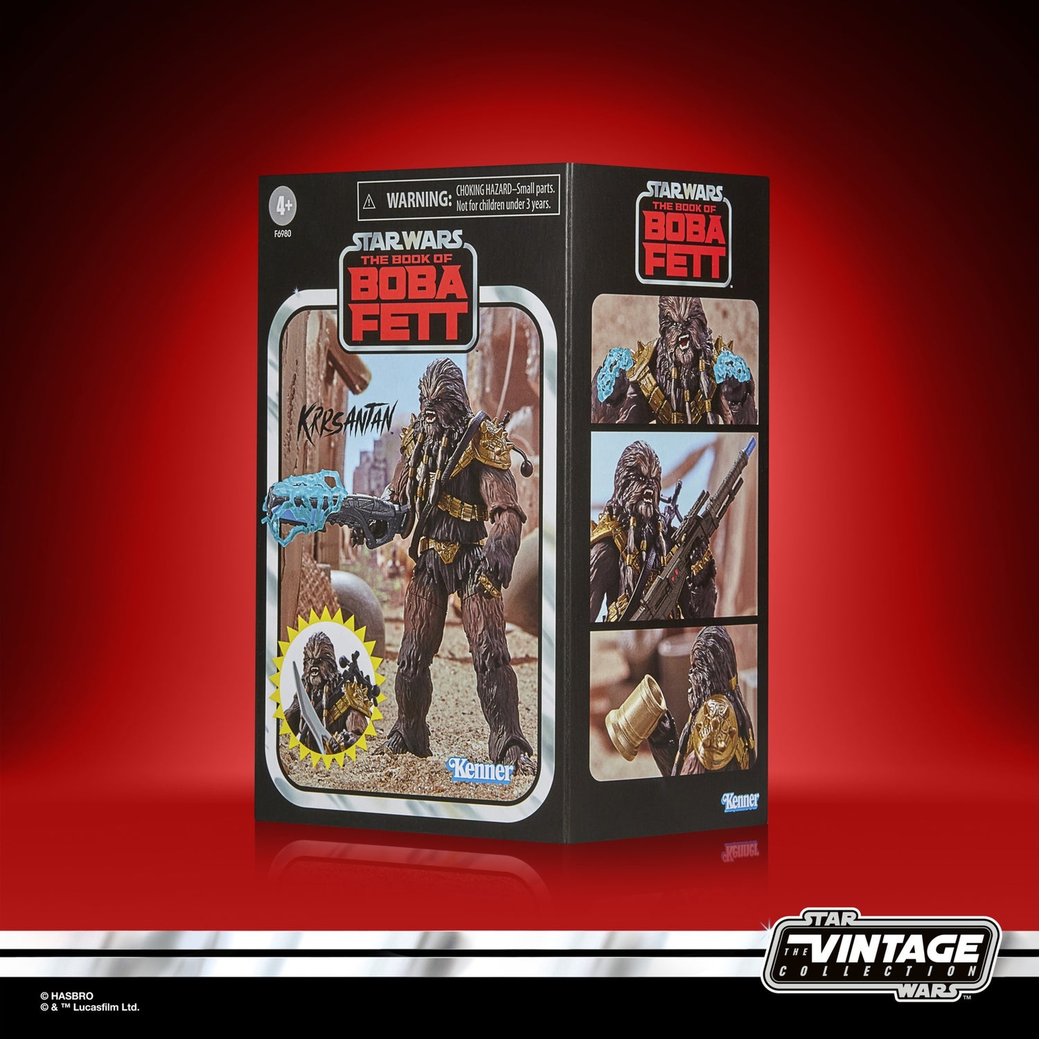 Hasbro Star Wars The Vintage Collection Krrsantan Action Figures (3.75”)