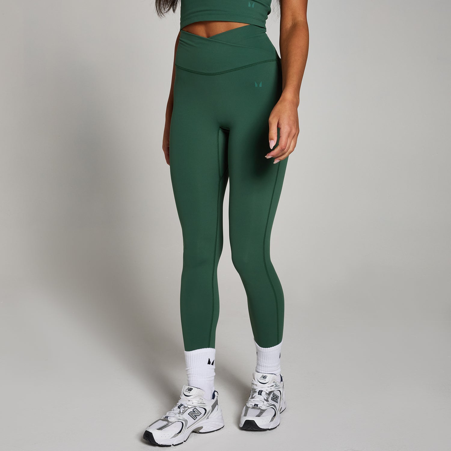 MP Women's Tempo Leggings - Racing Green - XS
