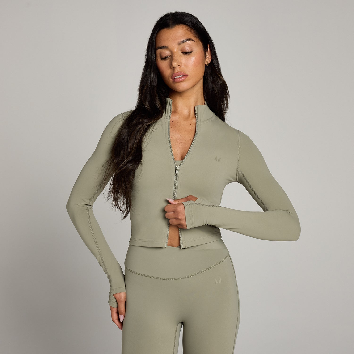 MP Women's Tempo Cropped Jacket - Brindle - XS