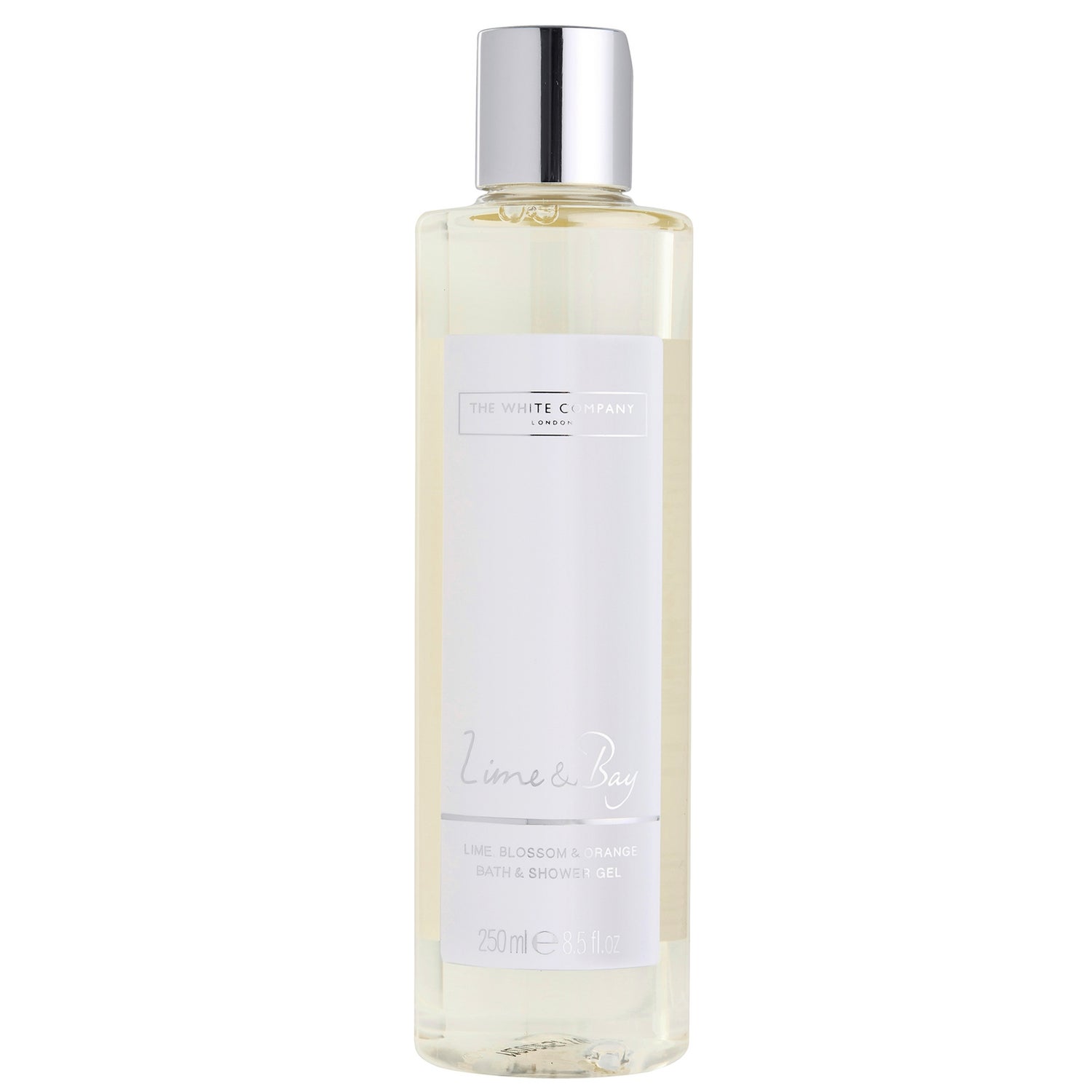 The White Company Lime & Bay Bath & Shower Gel 250ml