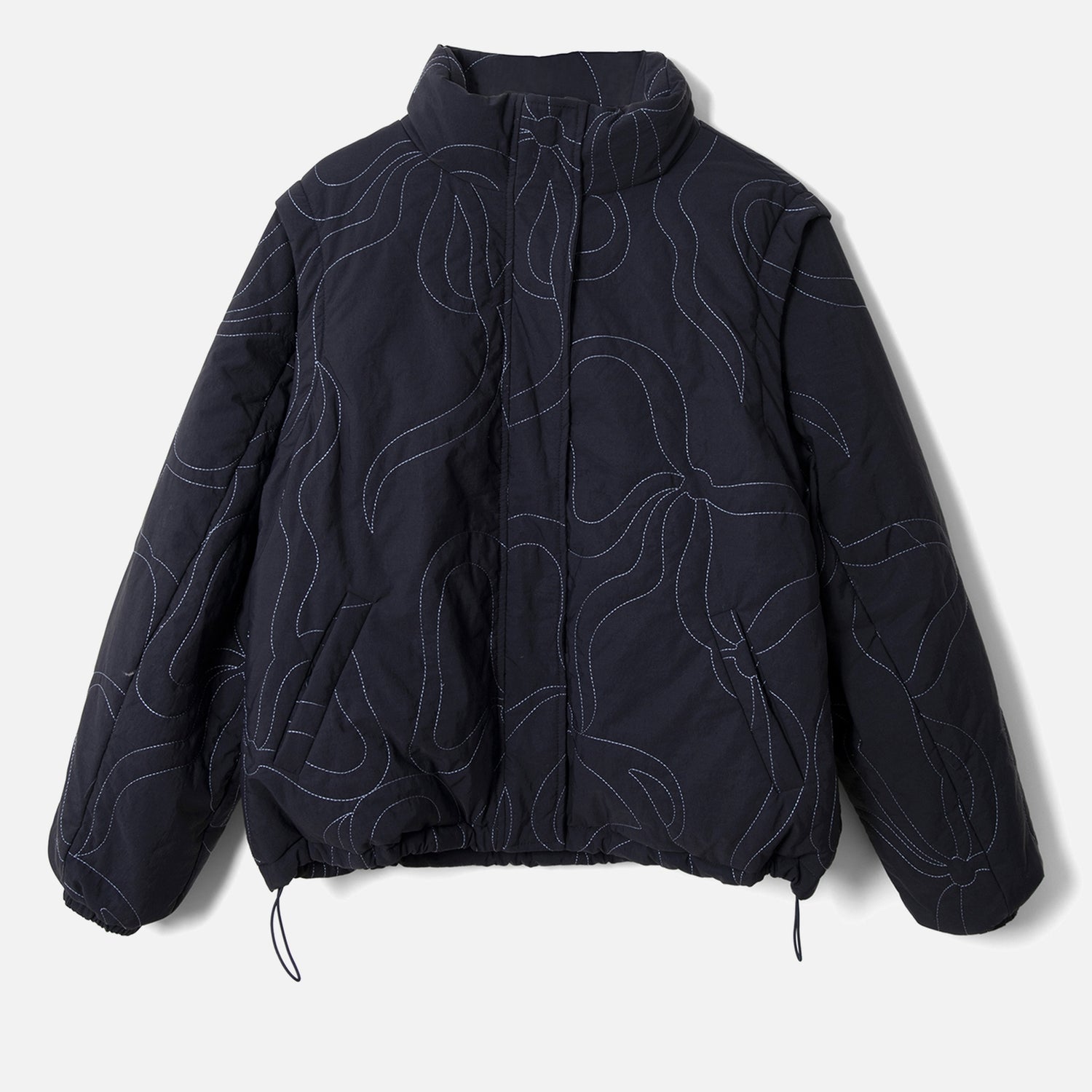 Damson Madder Jennifer Shell Puffer Coat