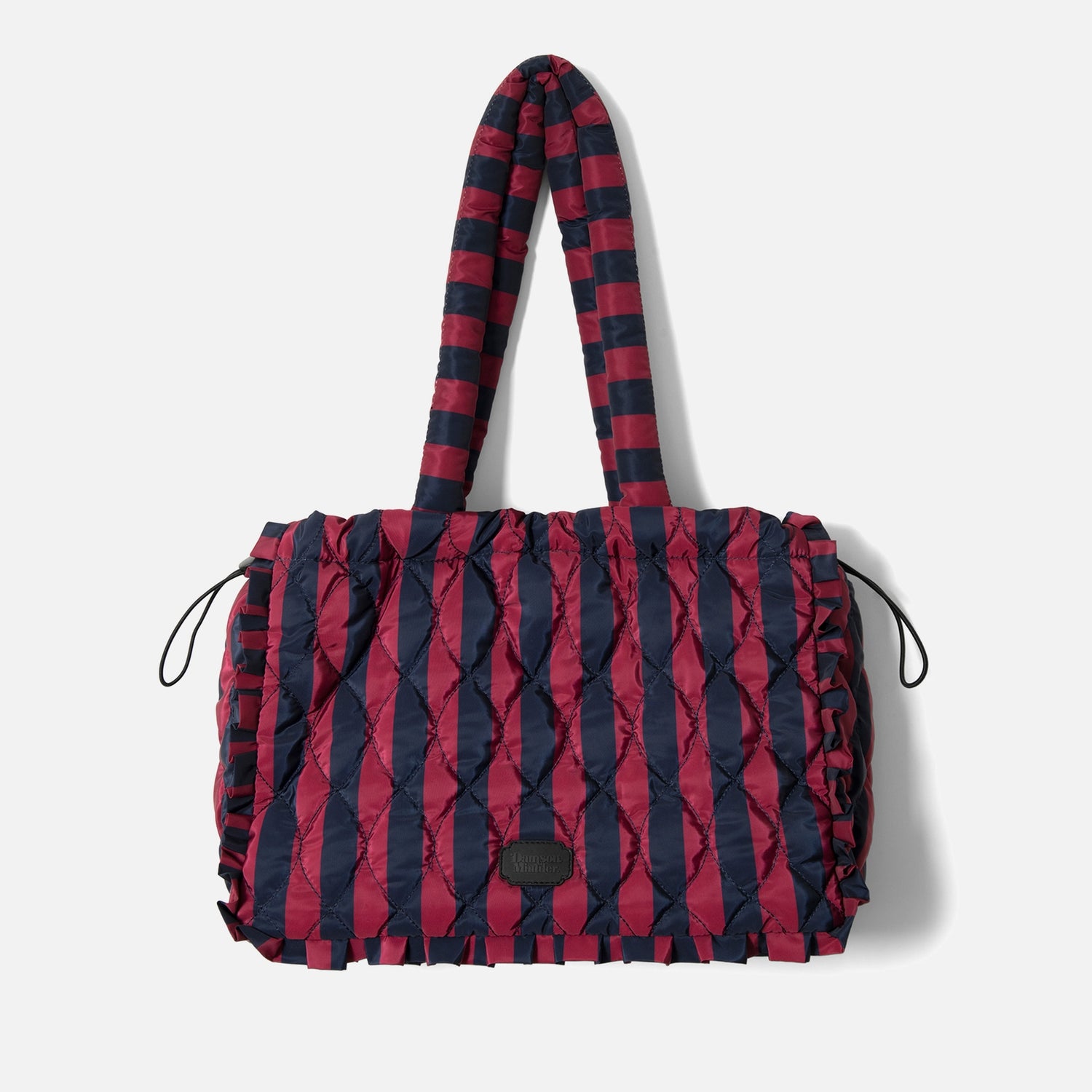 Damson Madder Recycled Striped Tote Bag