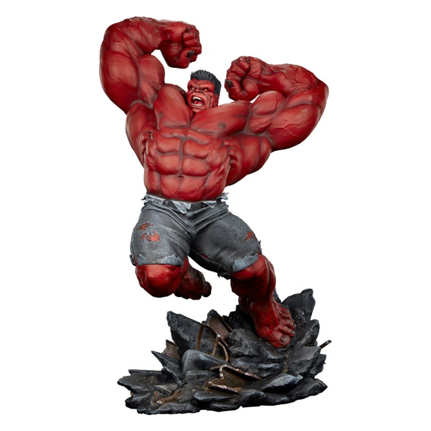 Sideshow Marvel Red Hulk Thunderbolt Ross Premium Format Limited Edition Statue