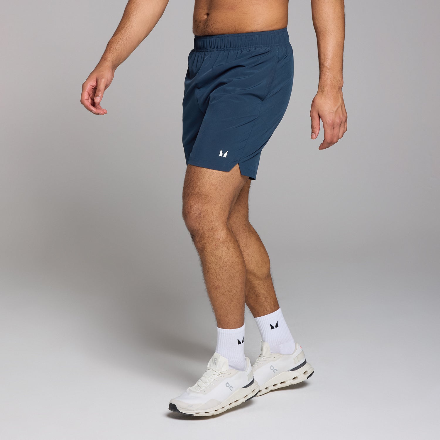Short tissé avec entrejambe de 18 cm MP Active pour hommes – Bleu foncé - XS