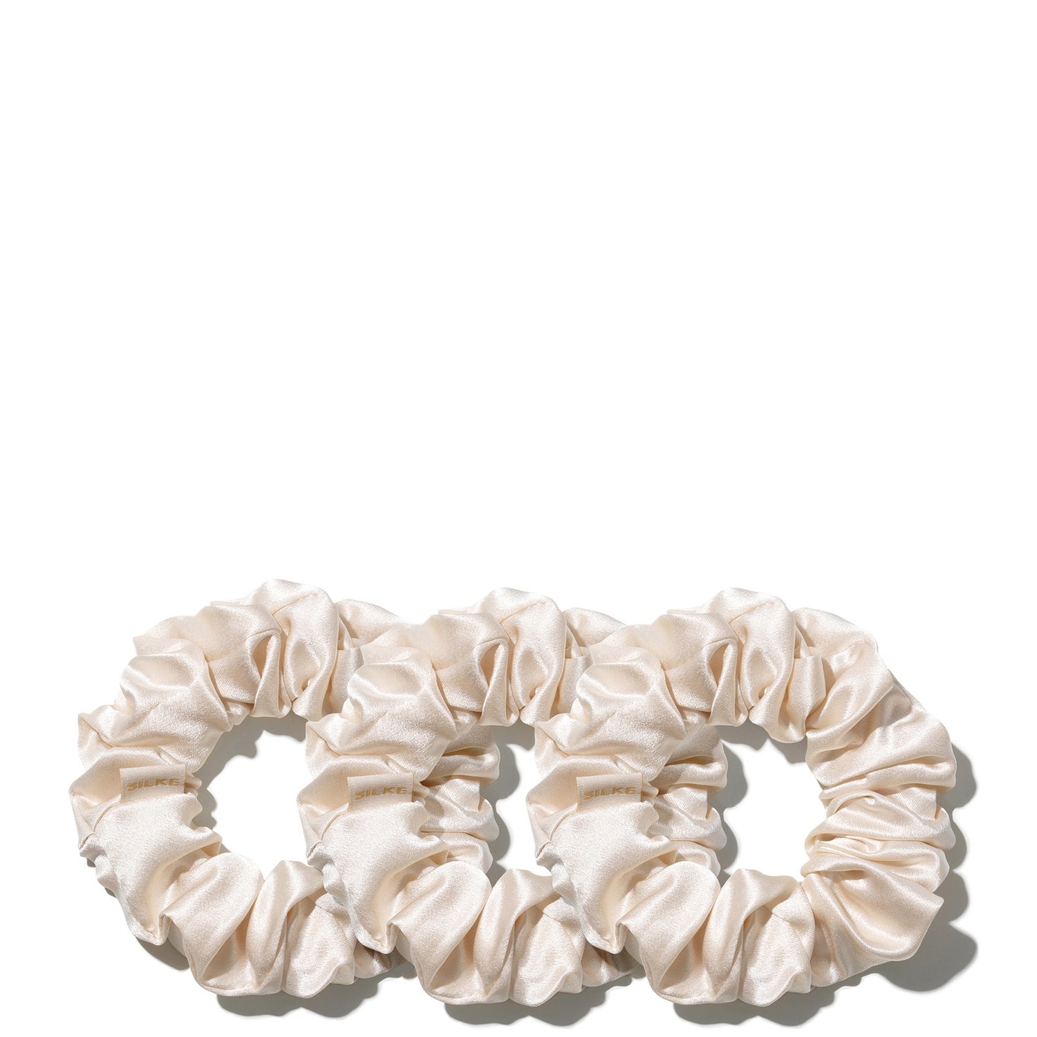 SILKE London Hair Scrunchies - Cream