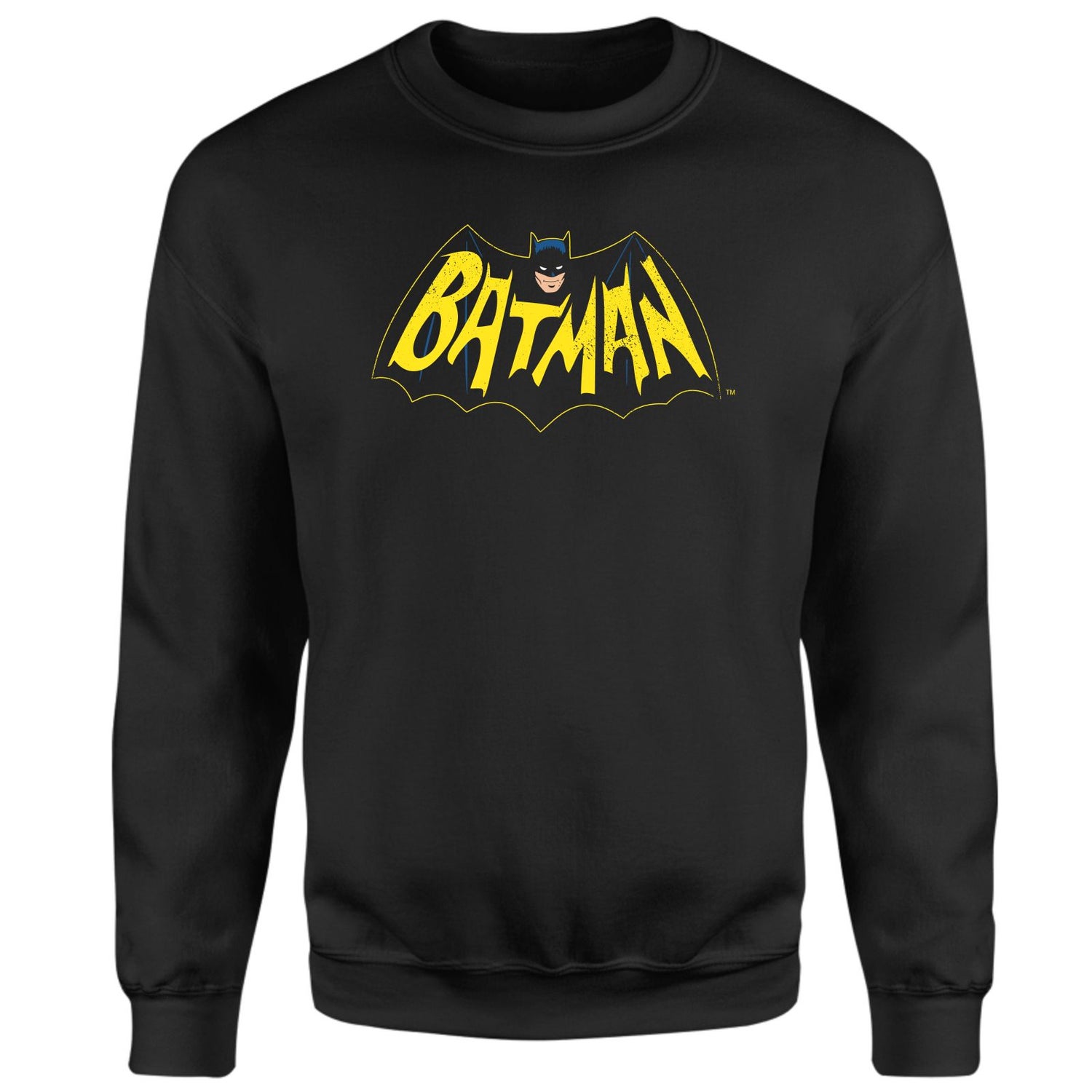 BATMAN '66 Vintage Blk Sweatshirt - Black