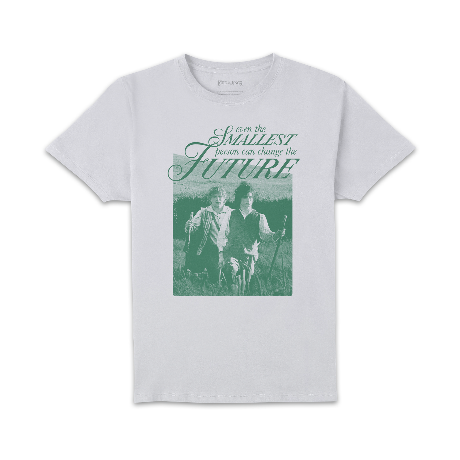 Lord Of The Rings Small Person Unisex T-Shirt - White