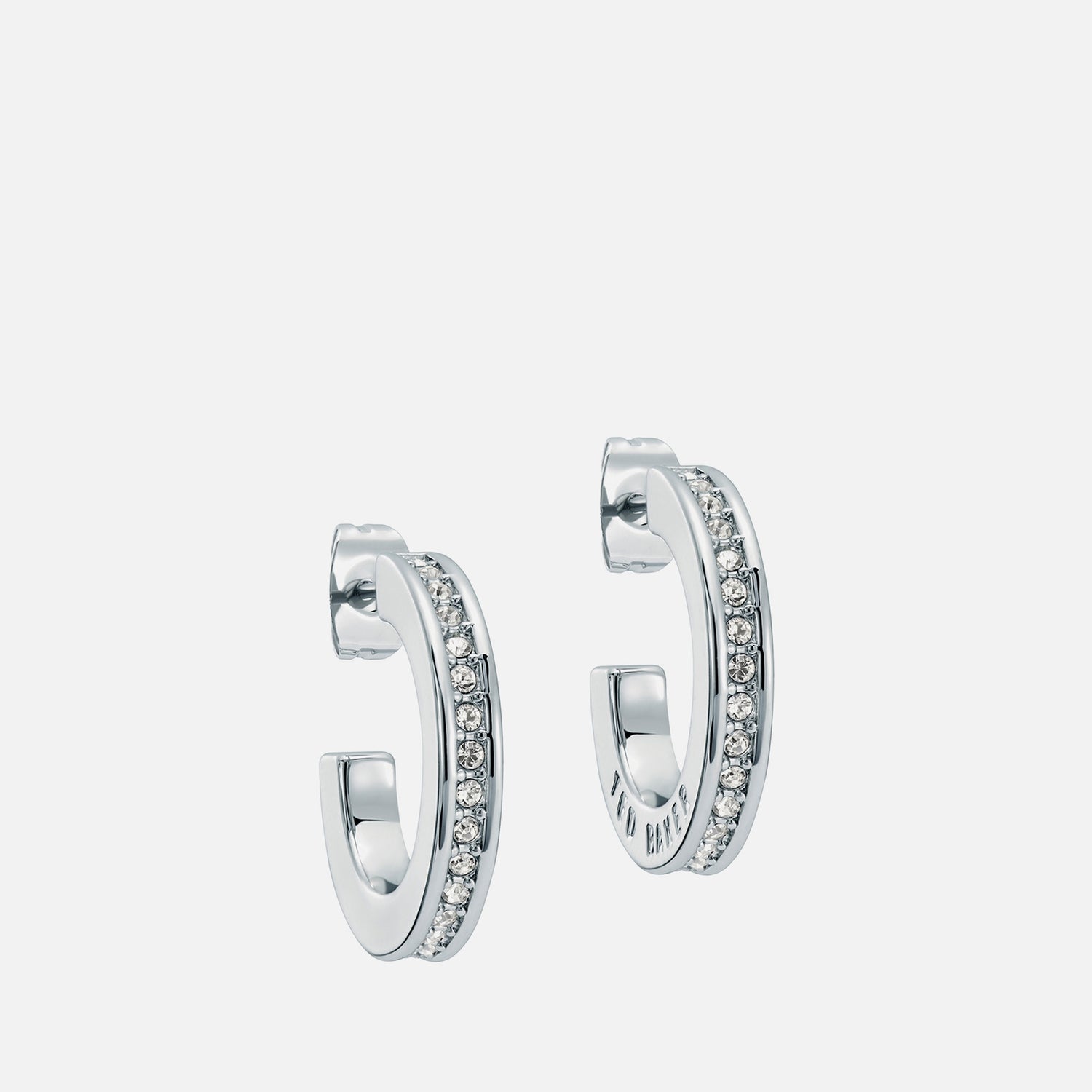 Ted Baker Sinliaa Silver-Plated Hoop Earrings