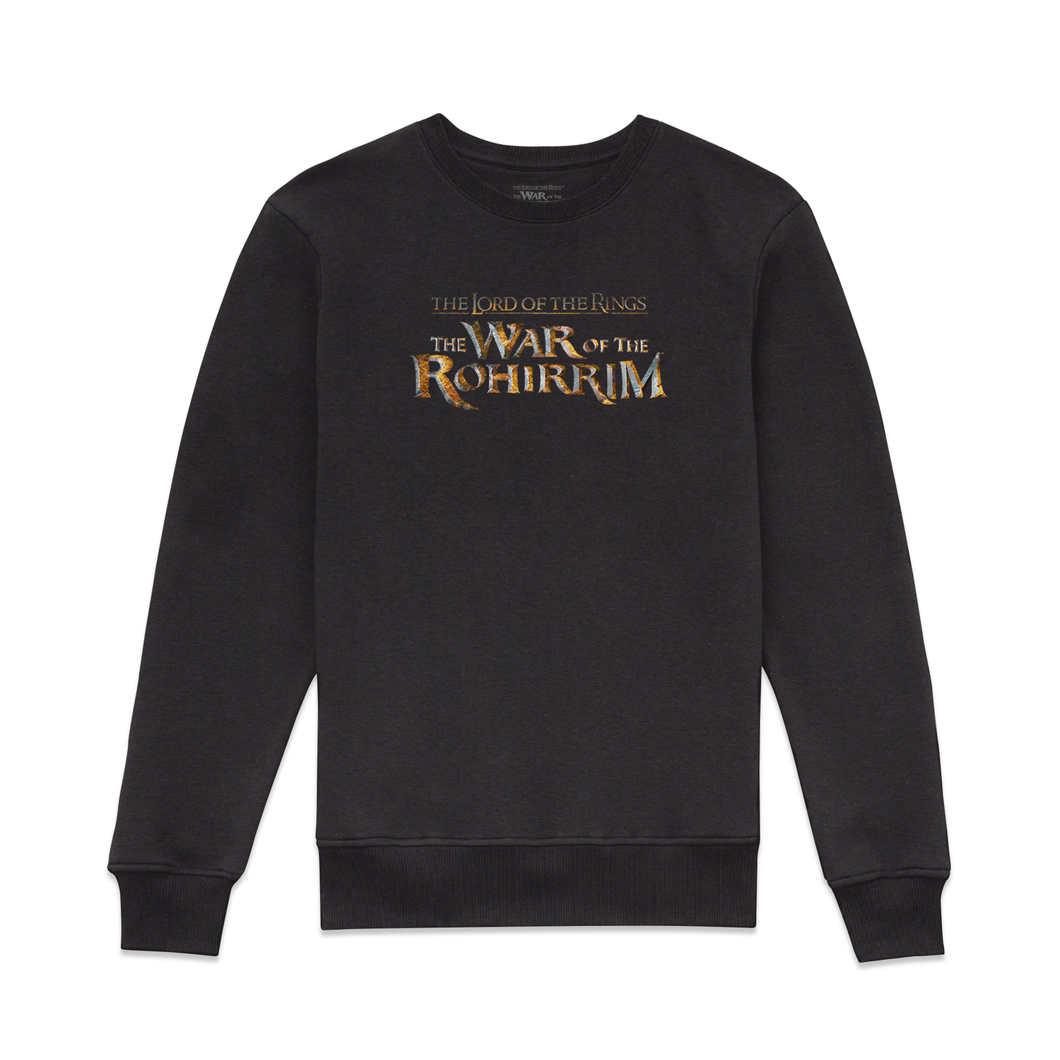 Lord Of The Rings Cinematic Logo Sweatshirt - Black