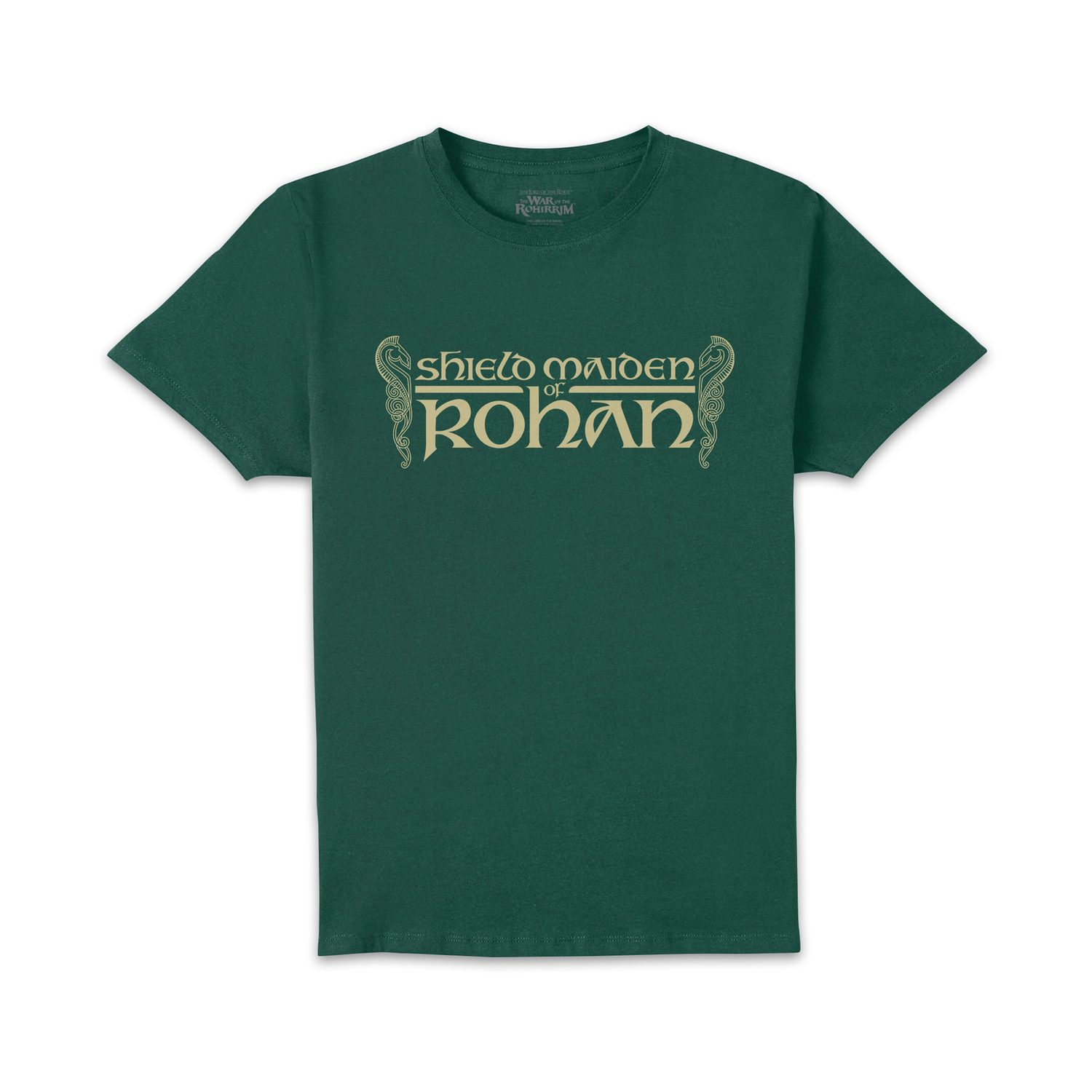 Lord Of The Rings The War of Rohirrim Sheild Maiden Of Rohan Unisex T-Shirt - Green