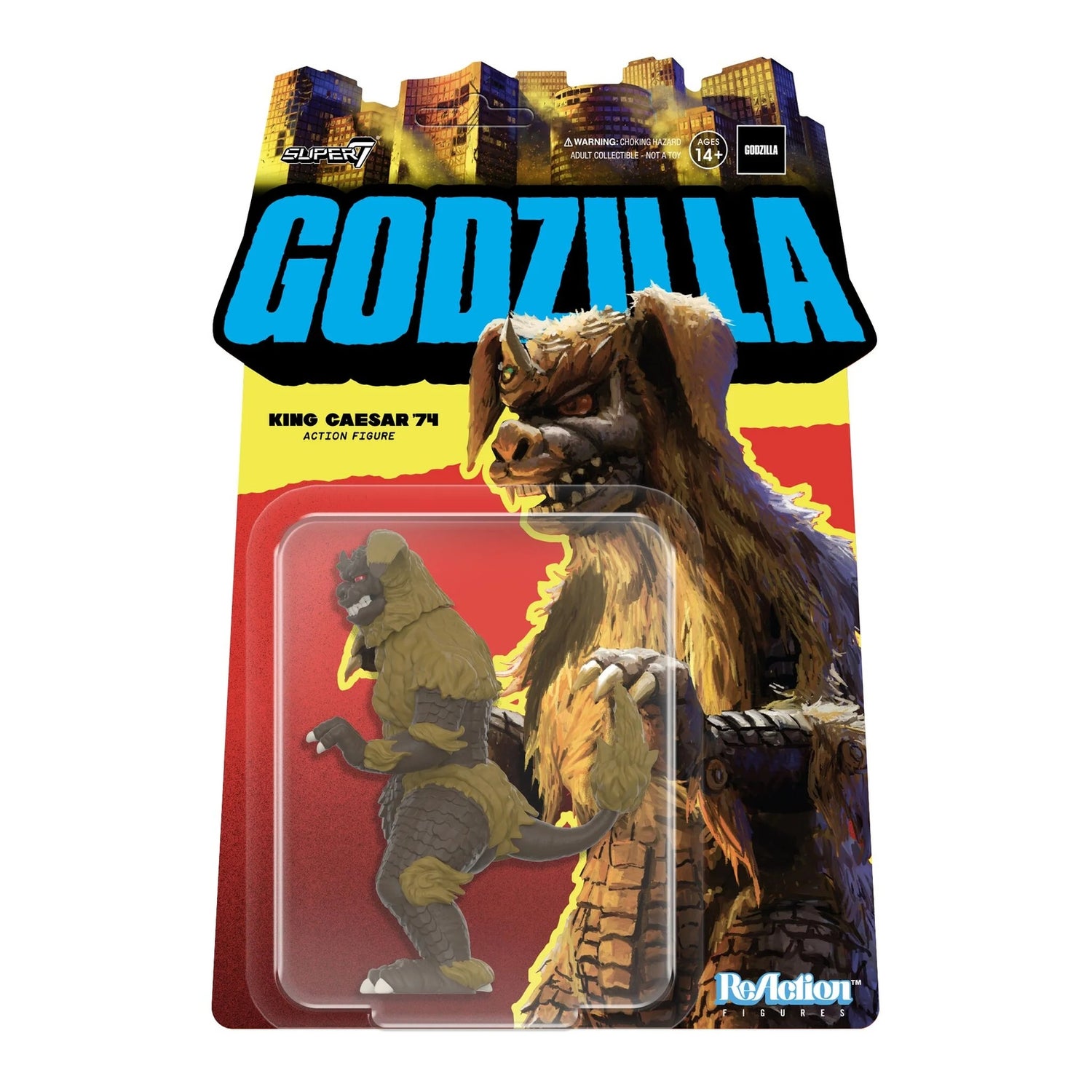 Super7 TOHO Godzilla King Ceasar ReAction Figure (3.75")