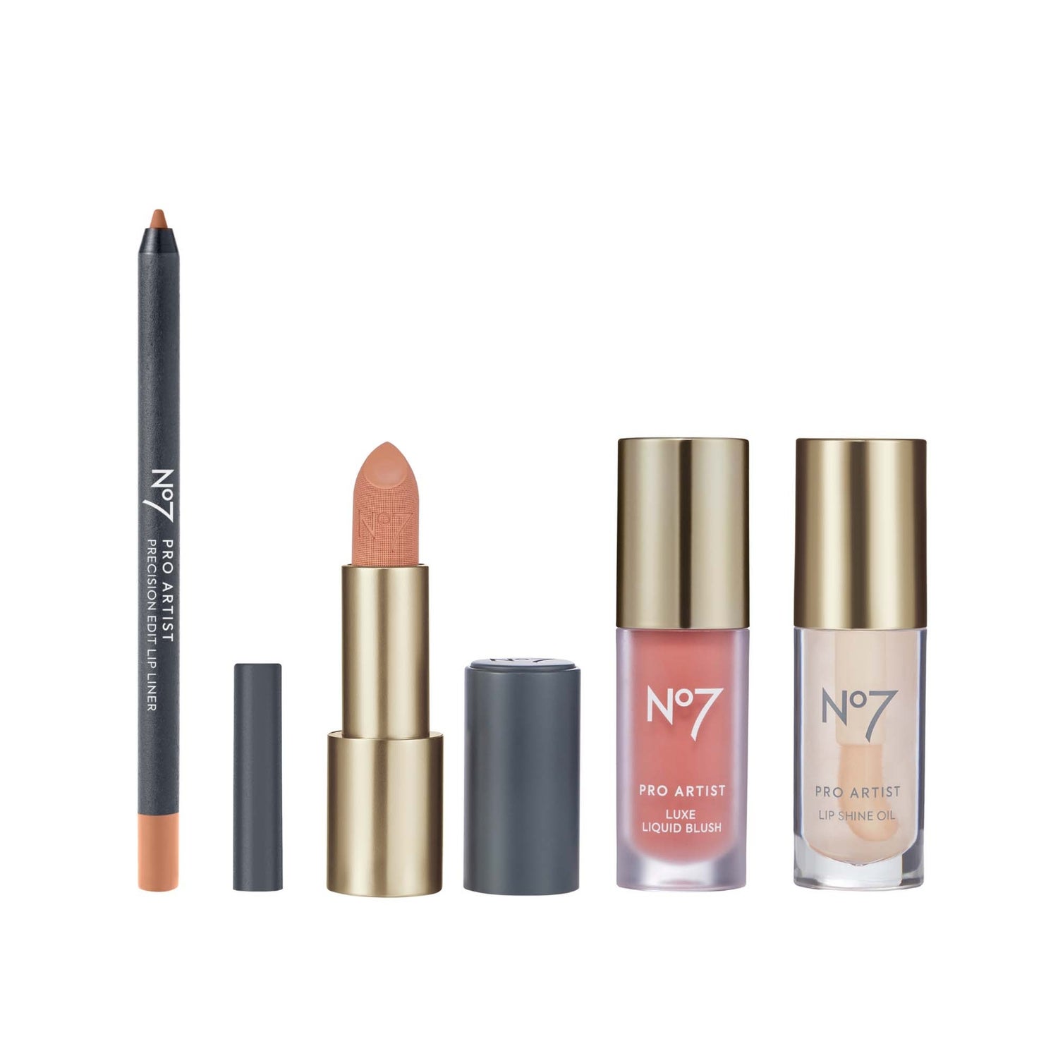 Pro Artist Lip & Cheek Collection 4 Piece Bundle