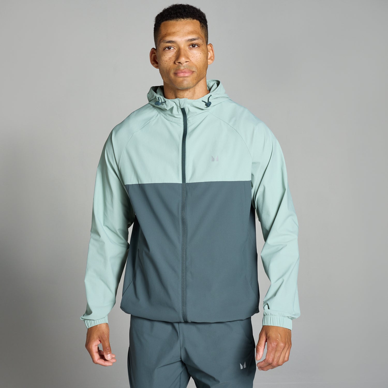 MP Men's Velocity Two Toned Jacket - Dark Slate - XS