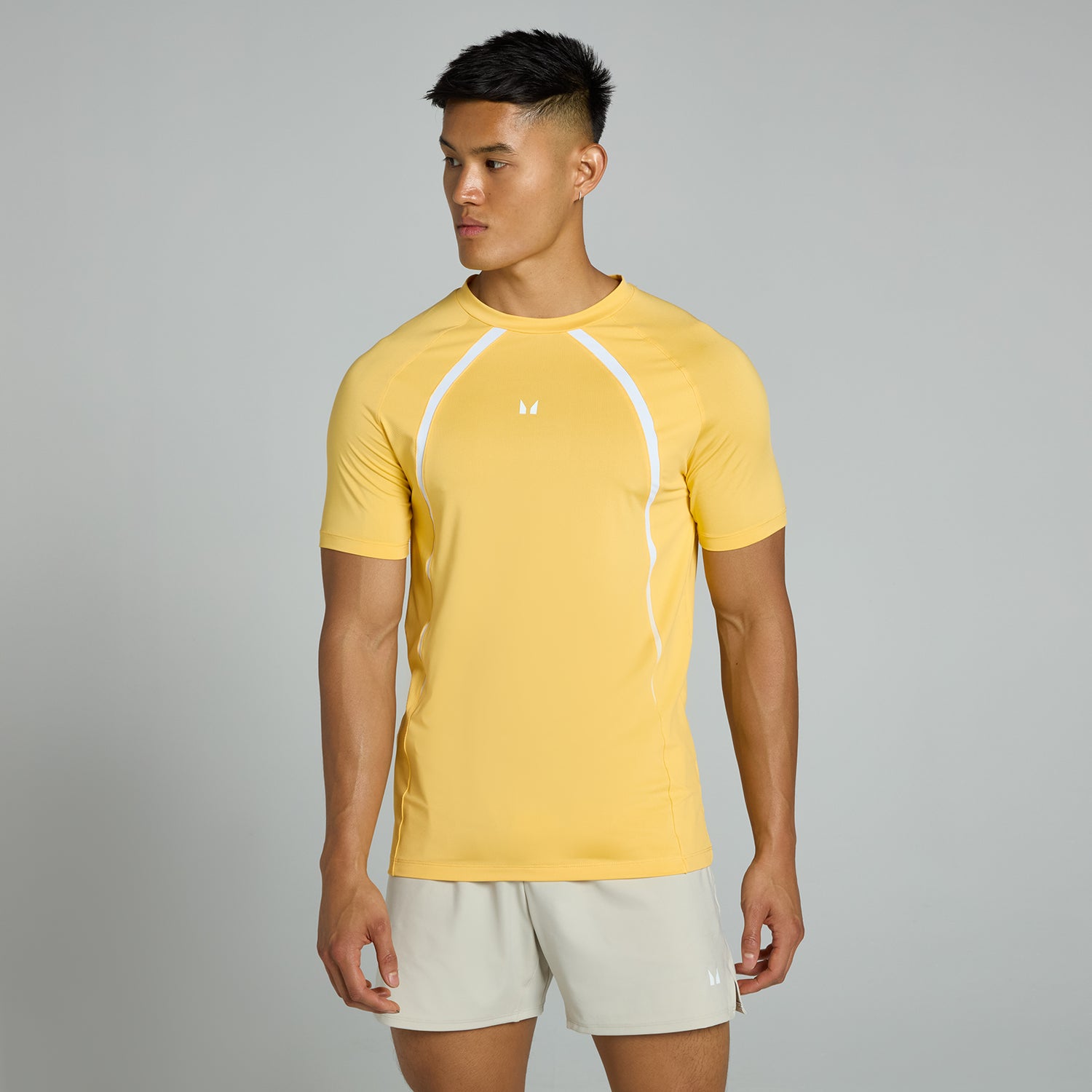MP Men's Tempo Panel T-Shirt  - Sunny Yellow - XS