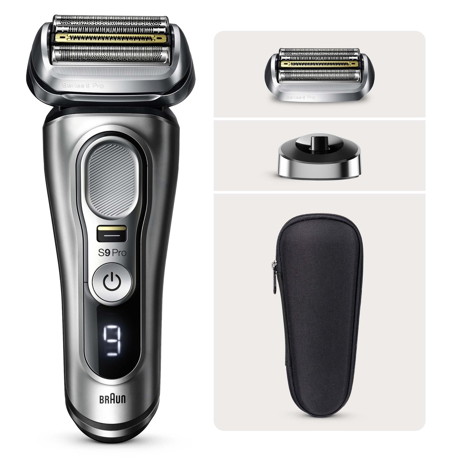 Braun Series 9 Pro+ Elektrorasierer 9517s | Braun Elektrorasierer Ersatzscherteil 94M