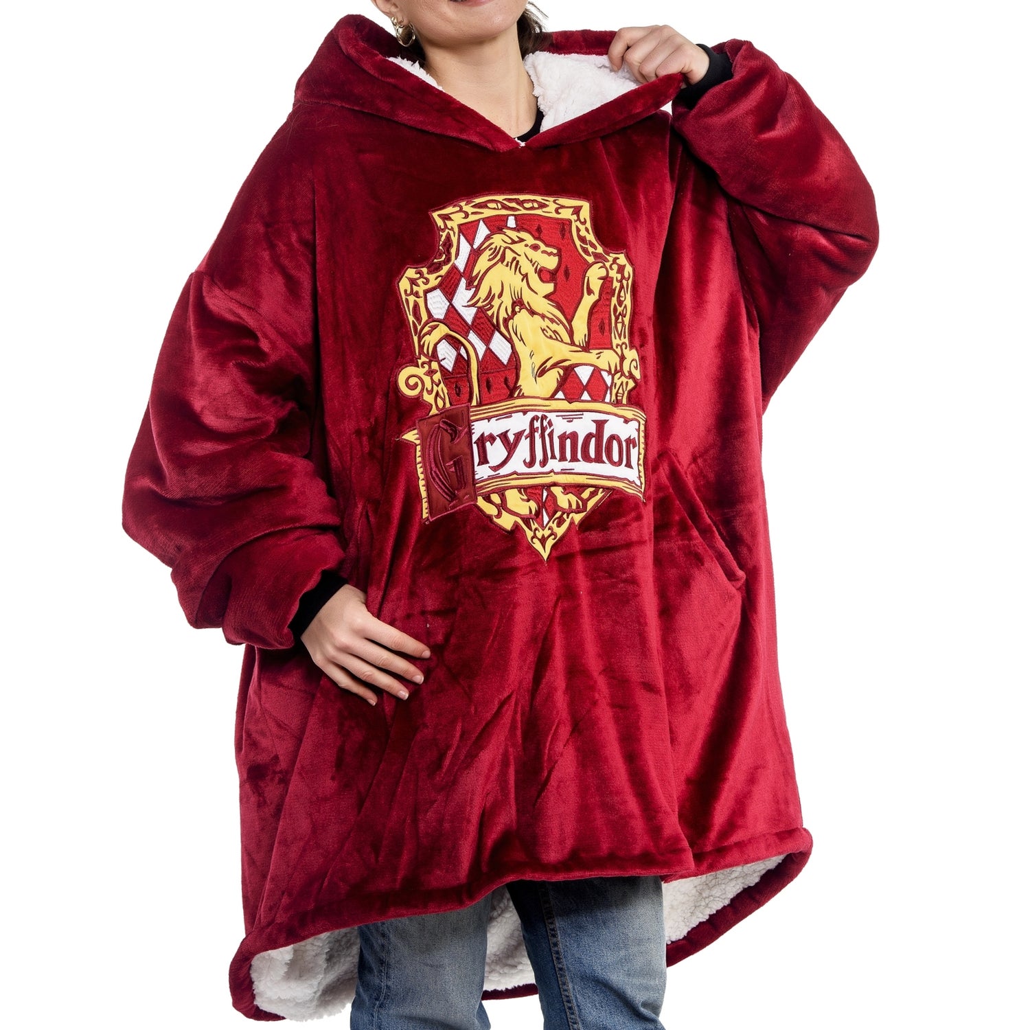 Harry Potter: Gryffindor Oversized Hoodie Blanket