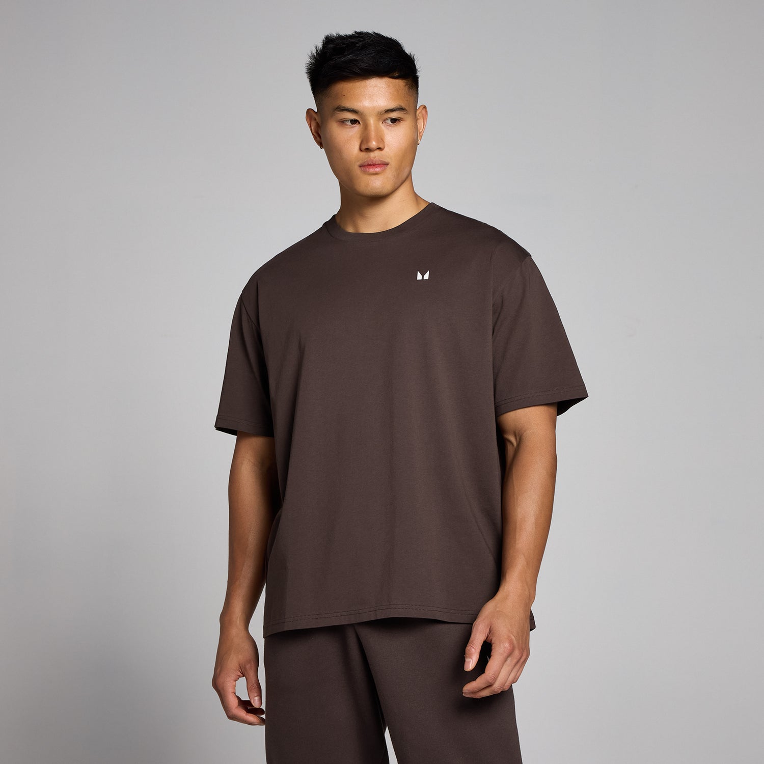 MP Men's Rest Day Oversized T-Shirt - Chocolate - XS