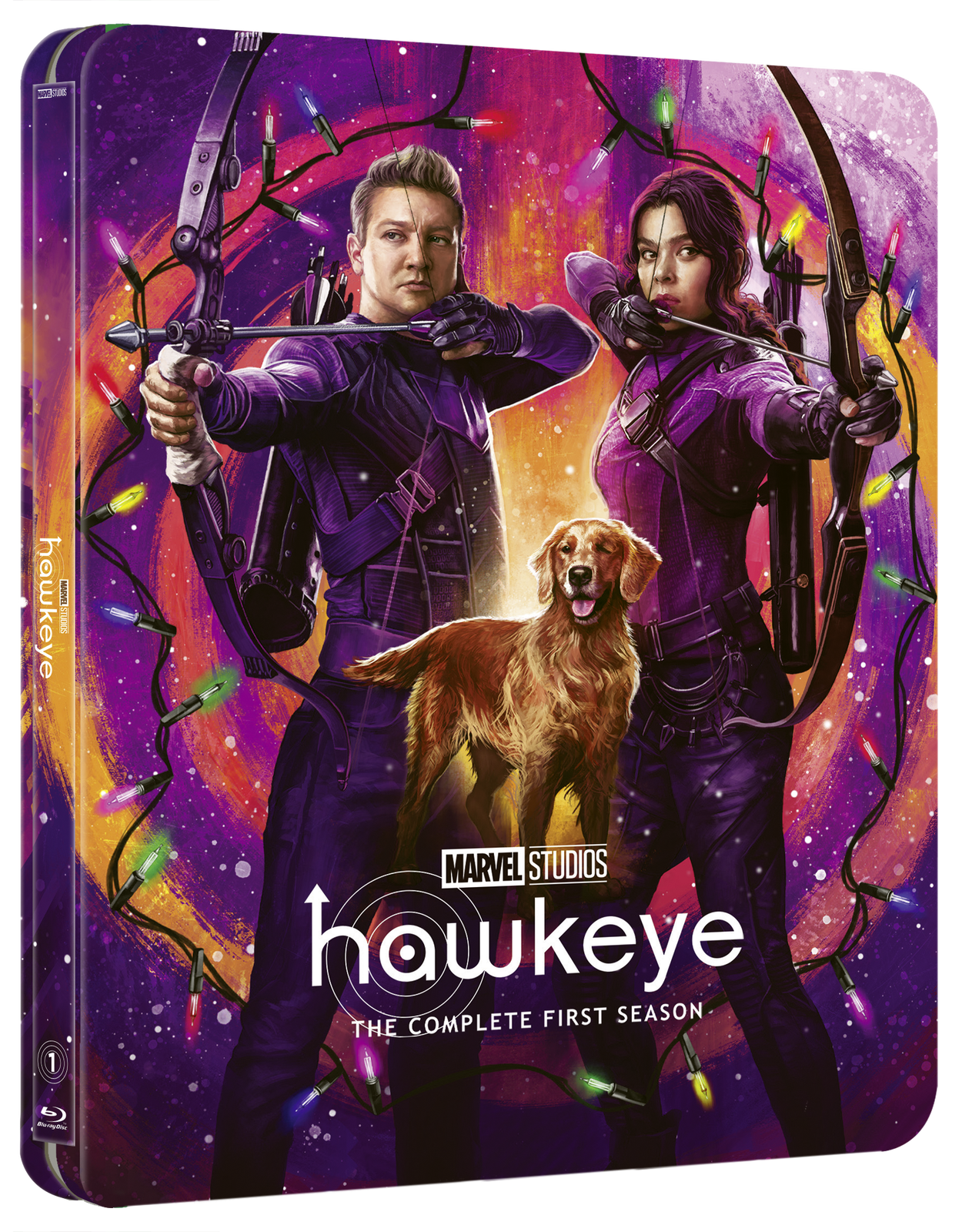 Marvel Studios Hawkeye Season 1 4K Ultra HD & Blu-ray Steelbook (Disney+ Original - includes artcards)