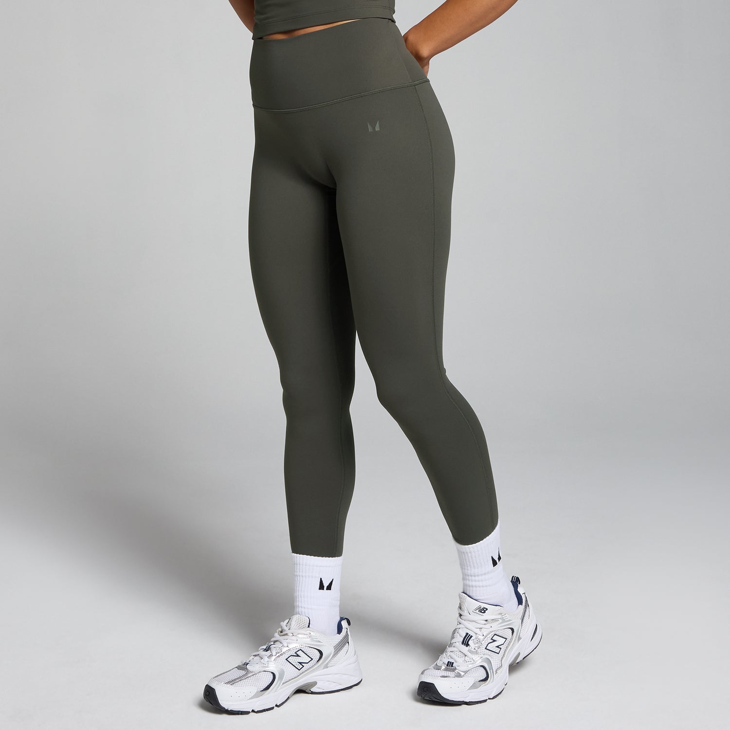 MP Women's Tempo High Waisted Leggings - Night Grey - XS