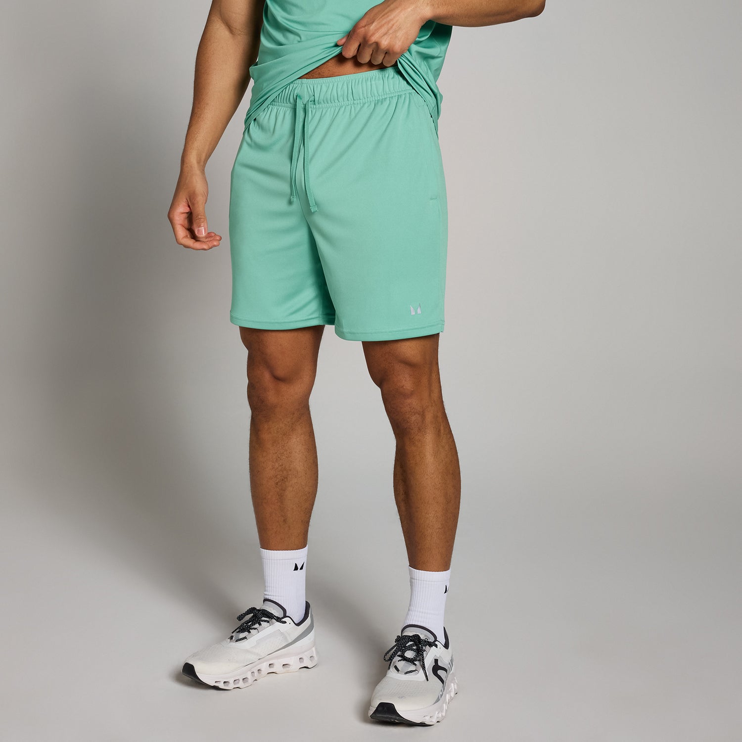 MP Mens Lightweight 7" Training Shorts - Aqua - XS