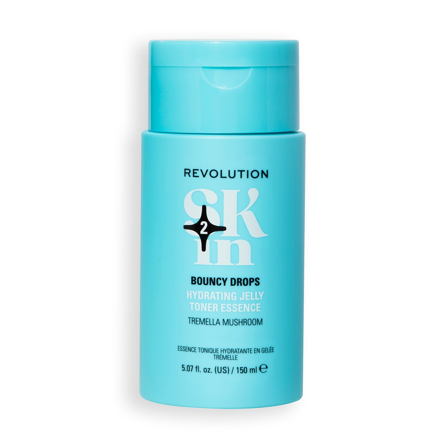 Revolution Skin Bouncy Drops Tremella Mushroom Hydrating Jelly Toner Essence 150ml