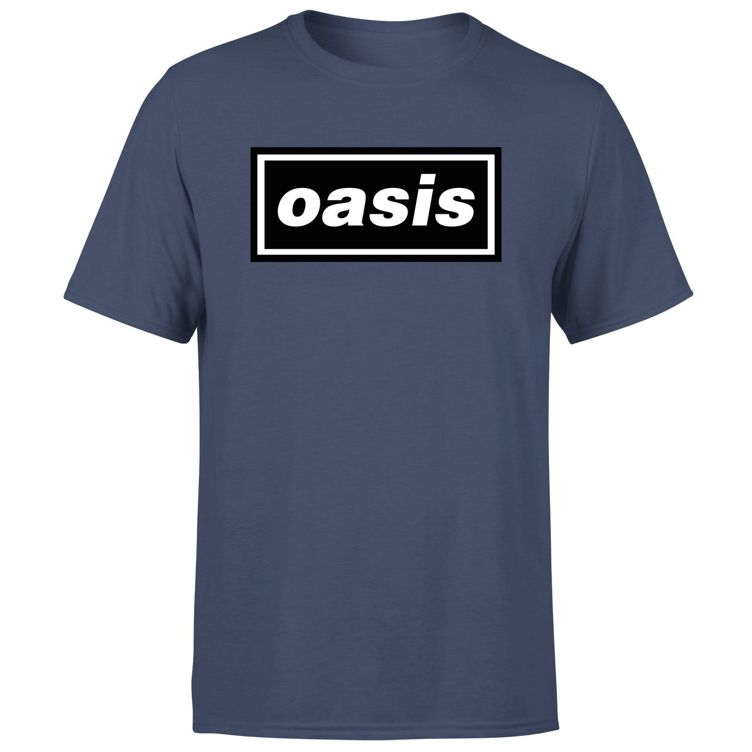 Oasis Logo Unisex T-Shirt - Navy