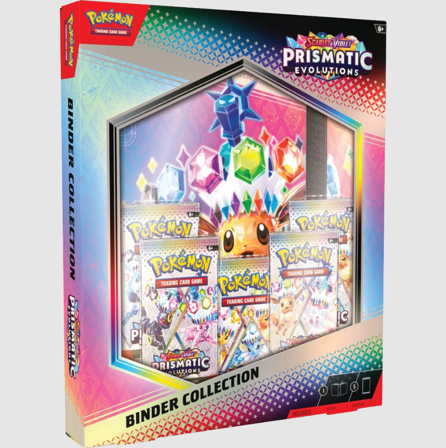 Pokémon TCG: Scarlet & Violet 8.5 - Prismatic Evolutions - Binder Collection