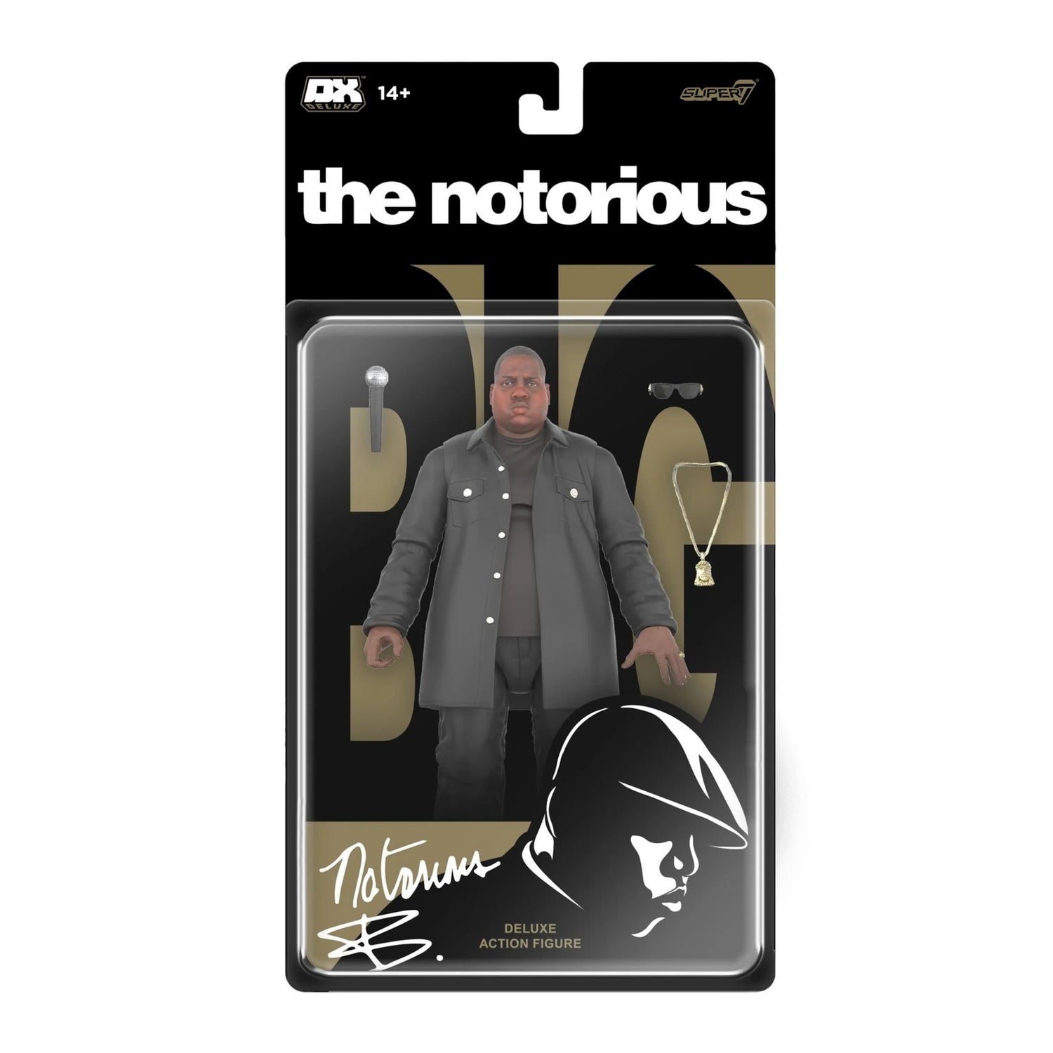 Super7 Deluxe Notorious B.I.G Biggie 7" Action Figure