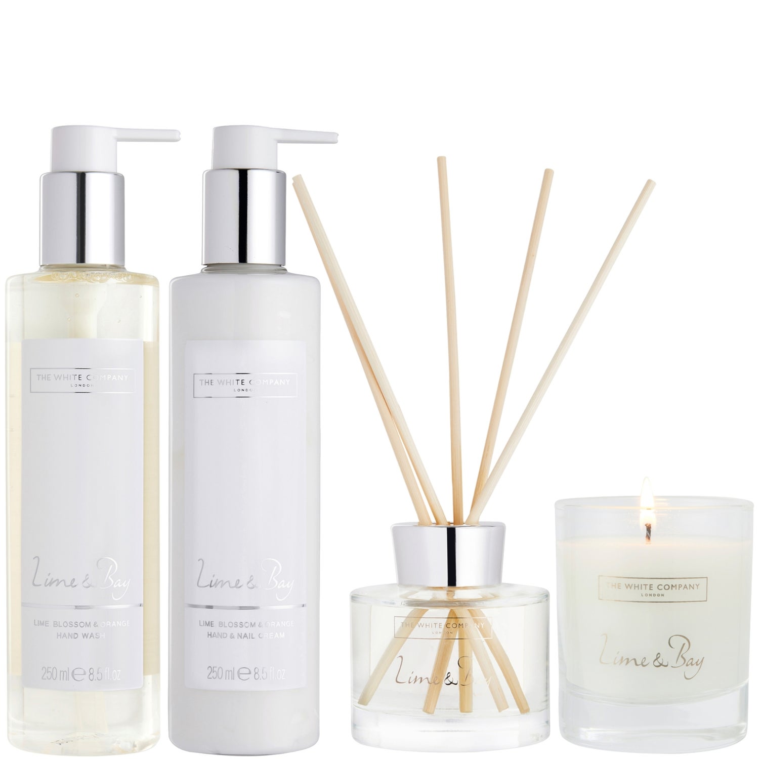The White Company Exclusive Lime & Bay Set