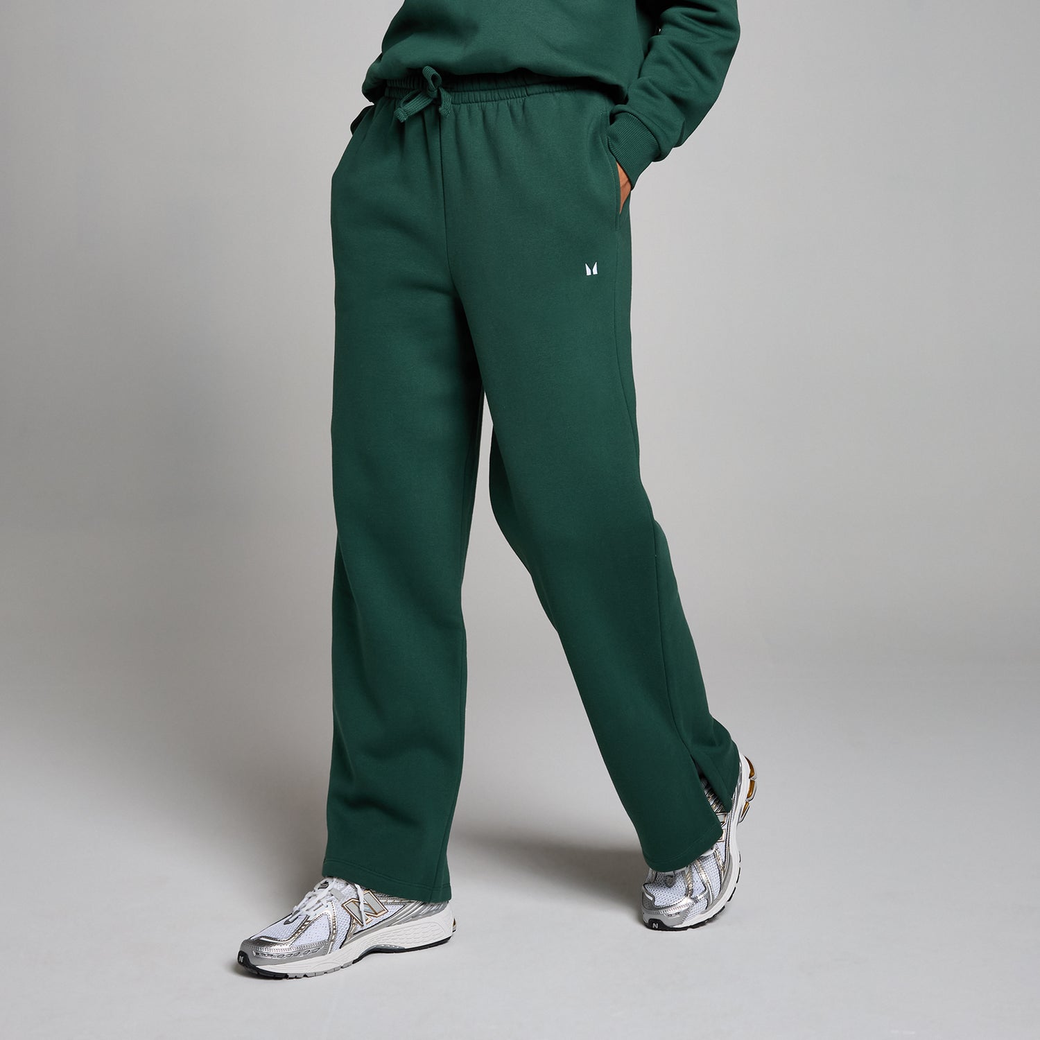 MP Women's Basics Straight Leg Joggers - Racing Green - XS