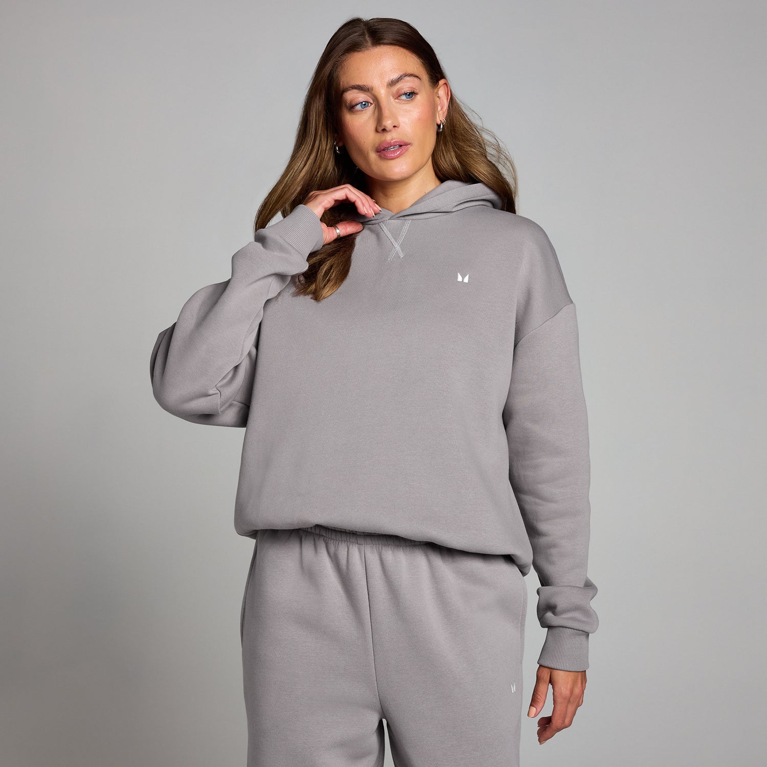 MP Women's Basics Oversized Hoodie - Mushroom - XS