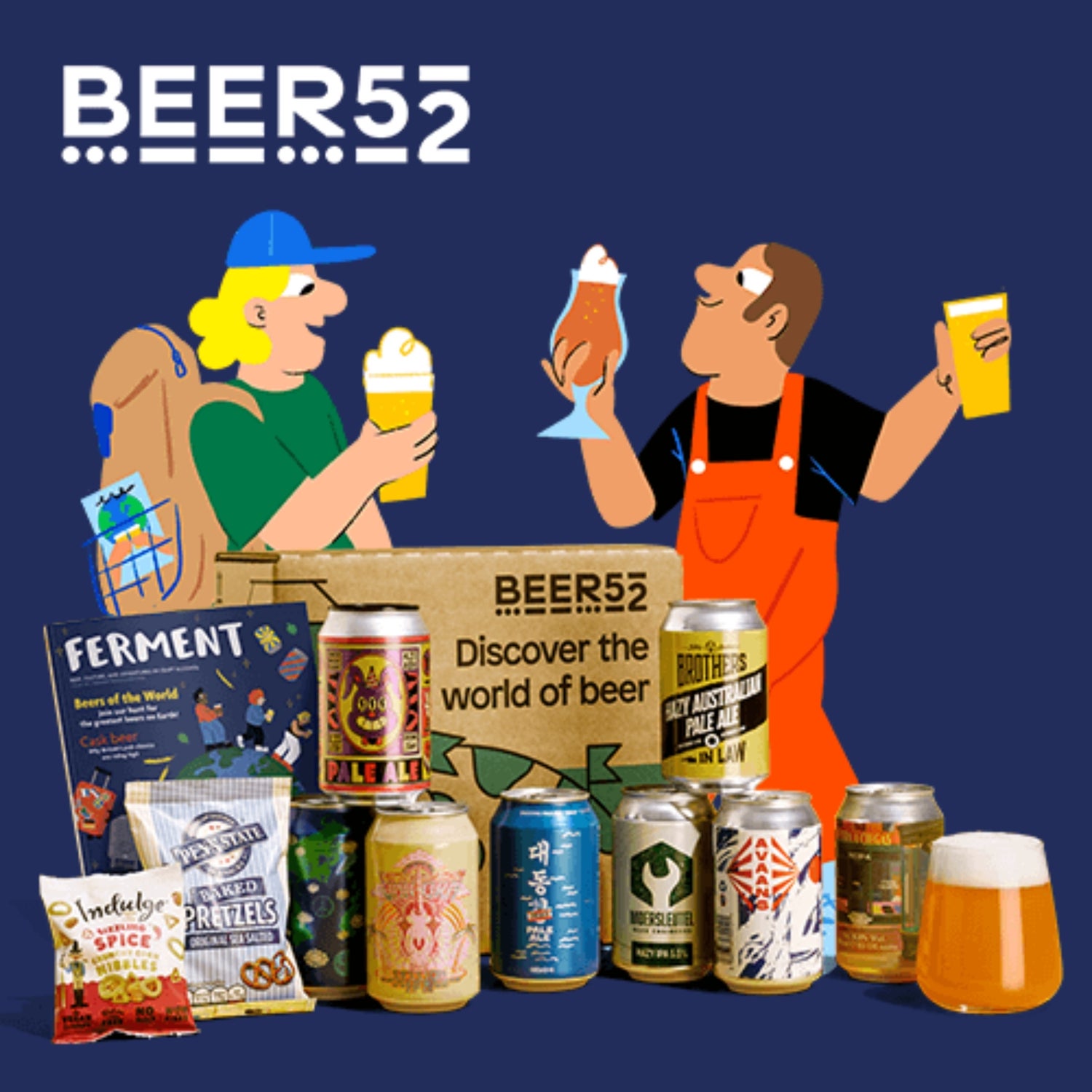 Myprotein x Beer52 - Beer52 - Get your first case FREE! (£5.95 postage)