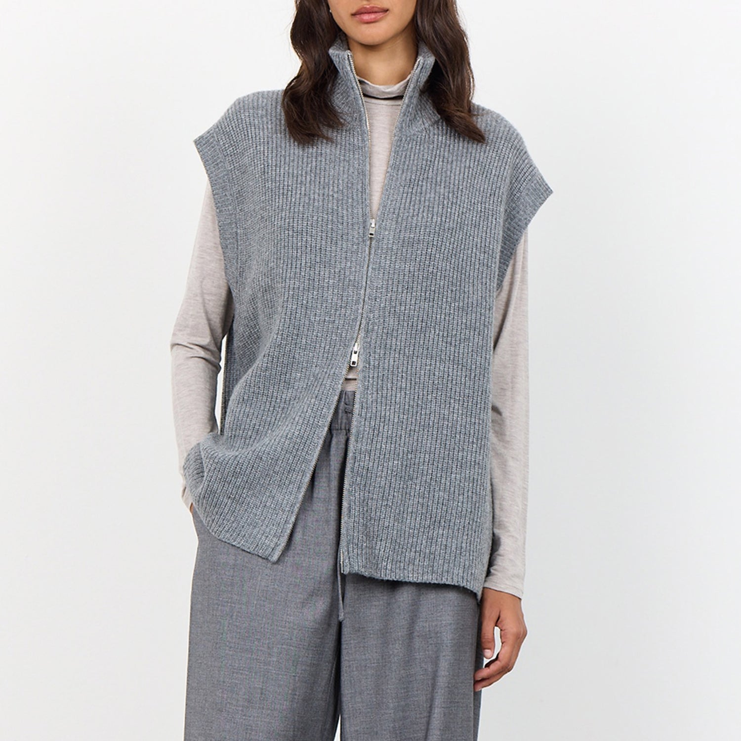 Leveté Room Juliana Wool-Blend Ribbed-Knit Jumper - XS/ 34