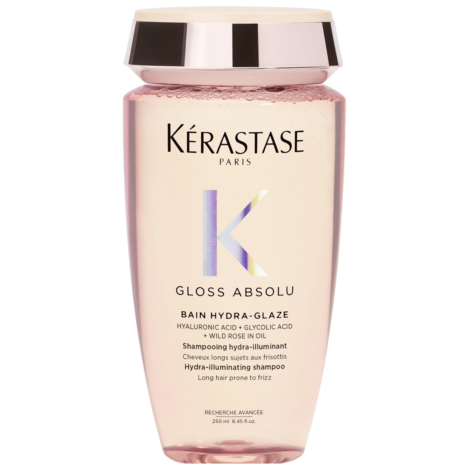 Kérastase Gloss Absolu Shampoo with Glycolic Acid, Hyaluronic Acid and Wild Rose in Oil 250ml