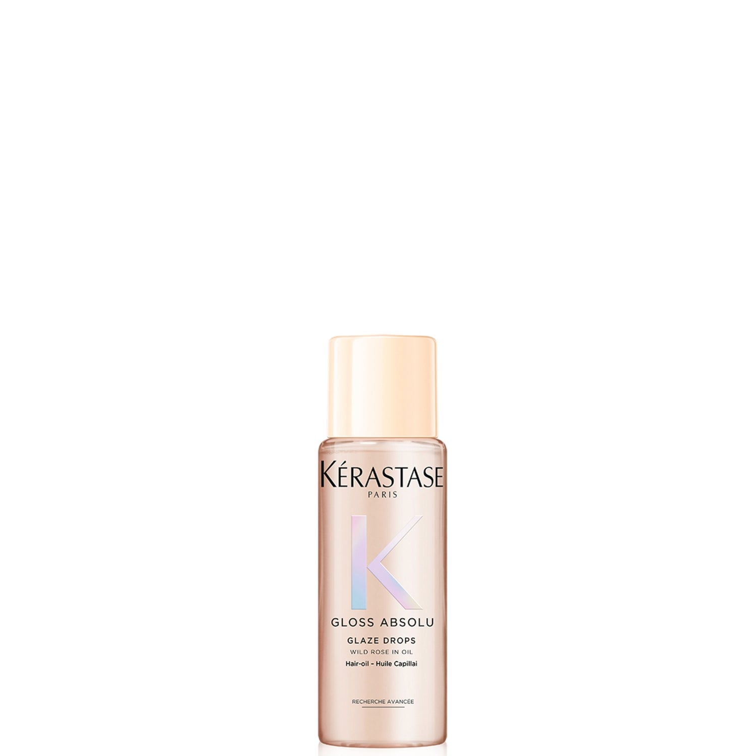 Kérastase Gloss Absolu Glaze Drops Hair Oil Travel Size with Wild Rose 15ml