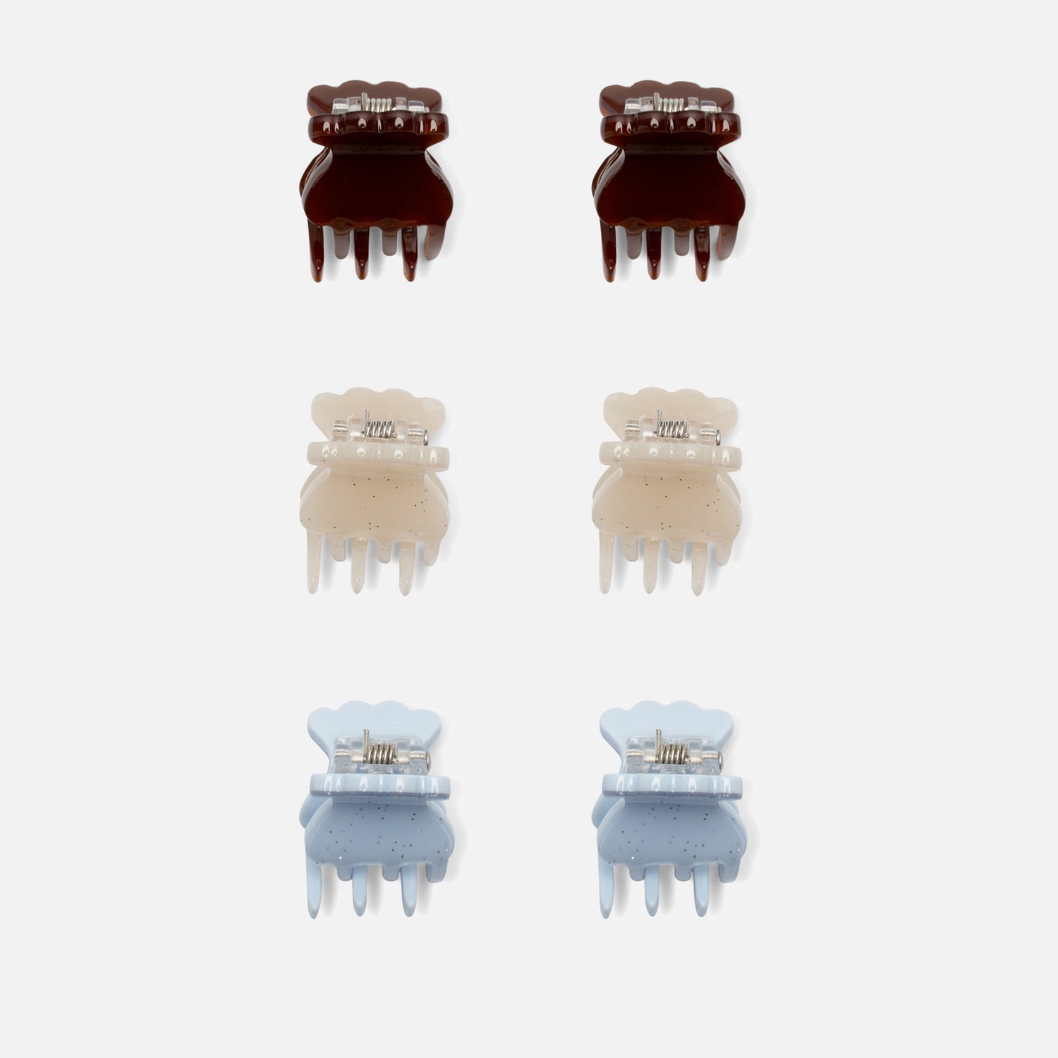 SUI AVA 6-Pack Acetate Tiny Claw Clips