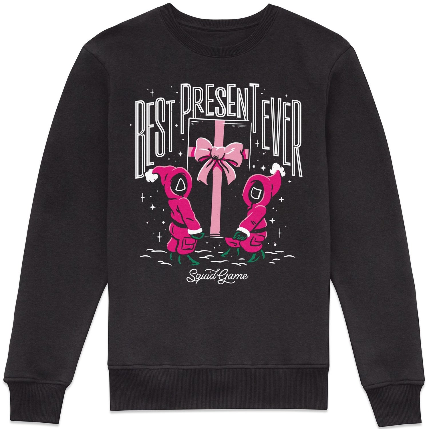 Squid Game Best Present Ever Sweatshirt - Black