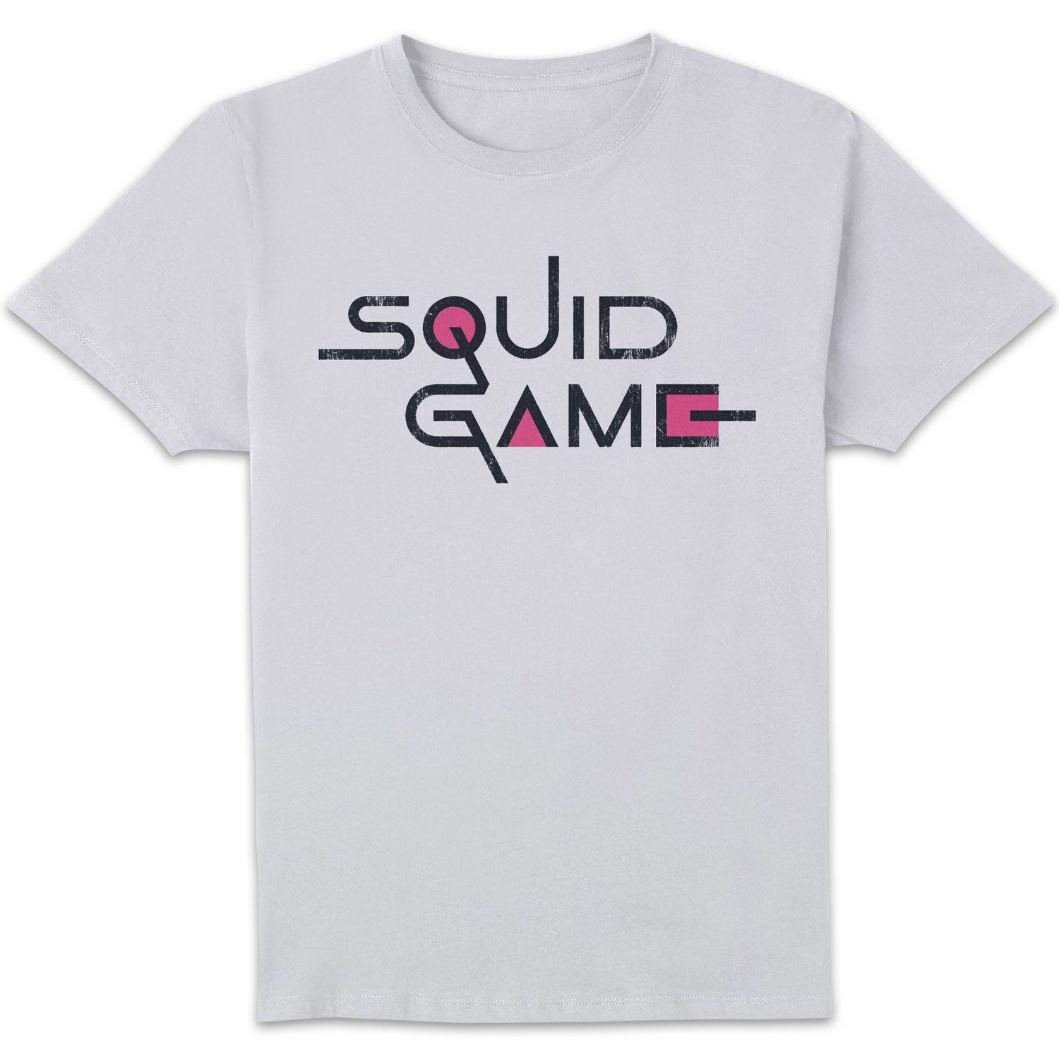 Squid Game Logo Men's T-Shirt - White